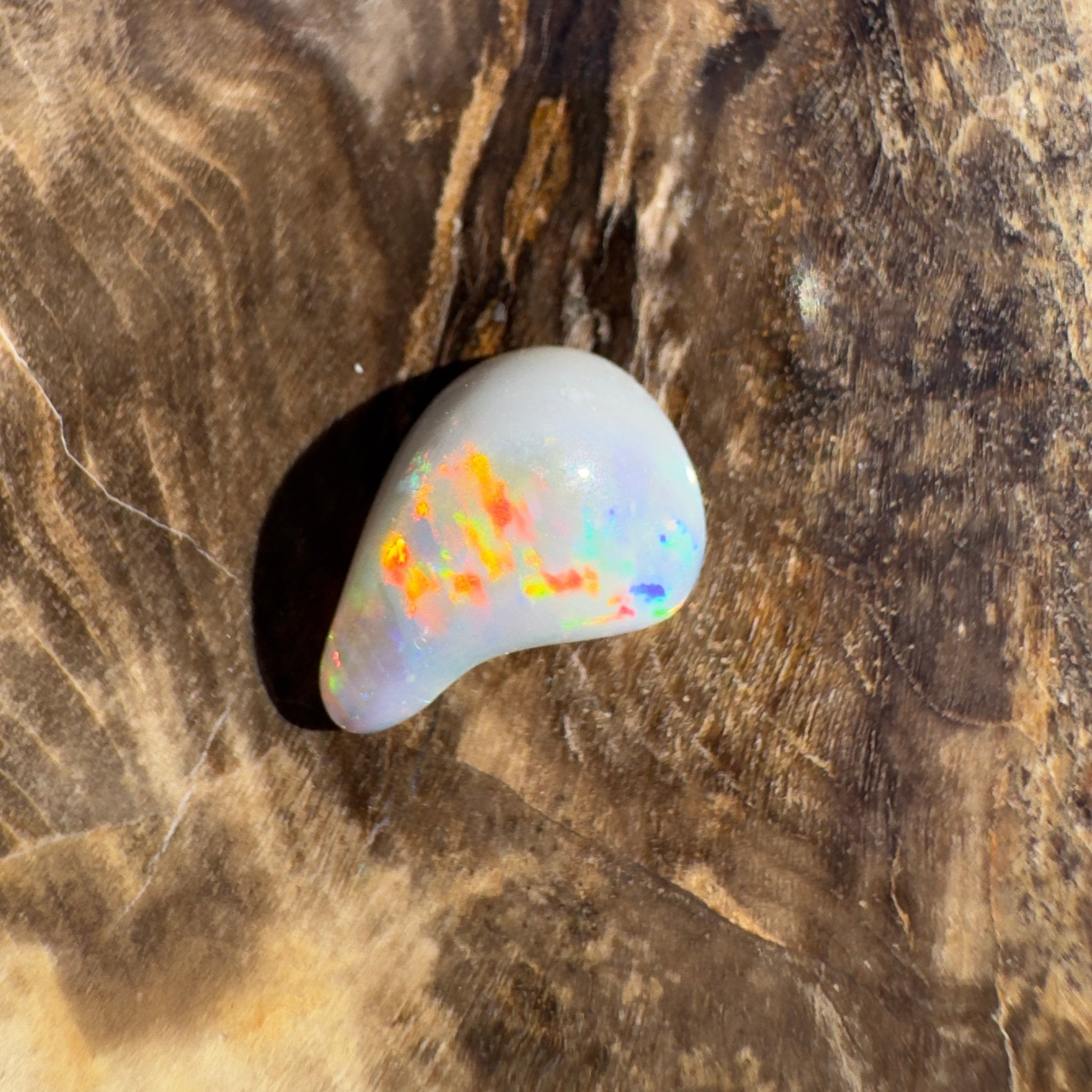 0.7ct Lightning Ridge Semi Black Opal | Solid Australian Opal