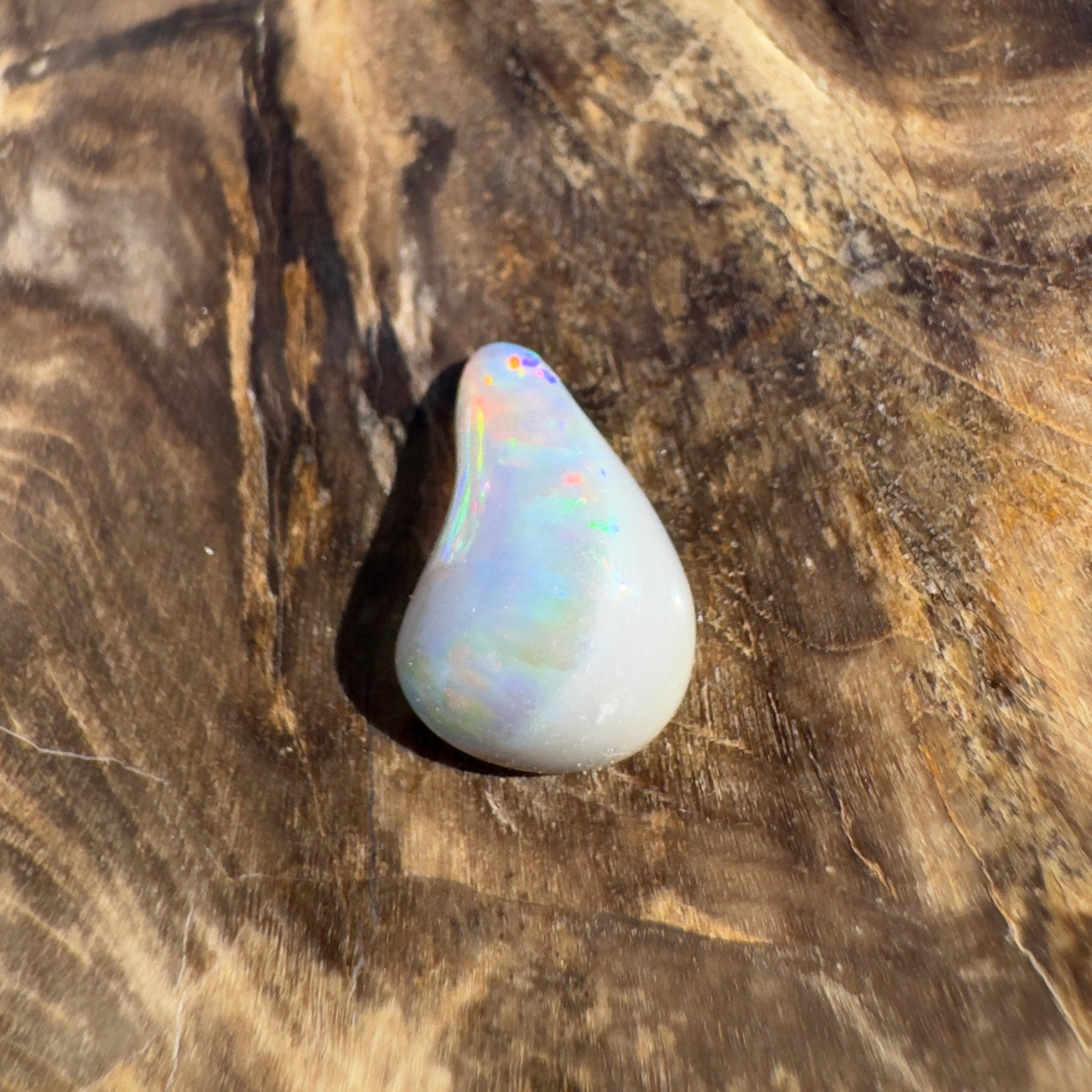 0.7ct Lightning Ridge Semi Black Opal | Solid Australian Opal