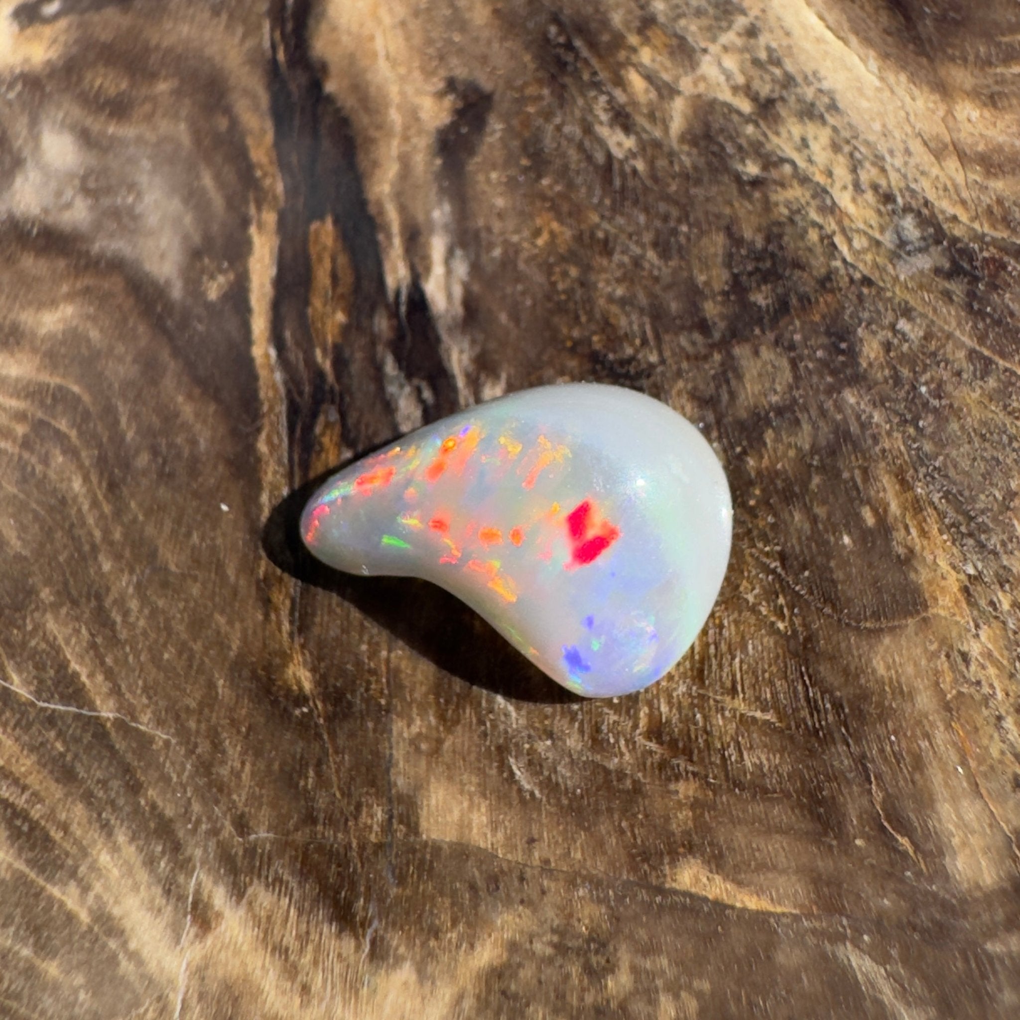 0.7ct Lightning Ridge Semi Black Opal | Solid Australian Opal