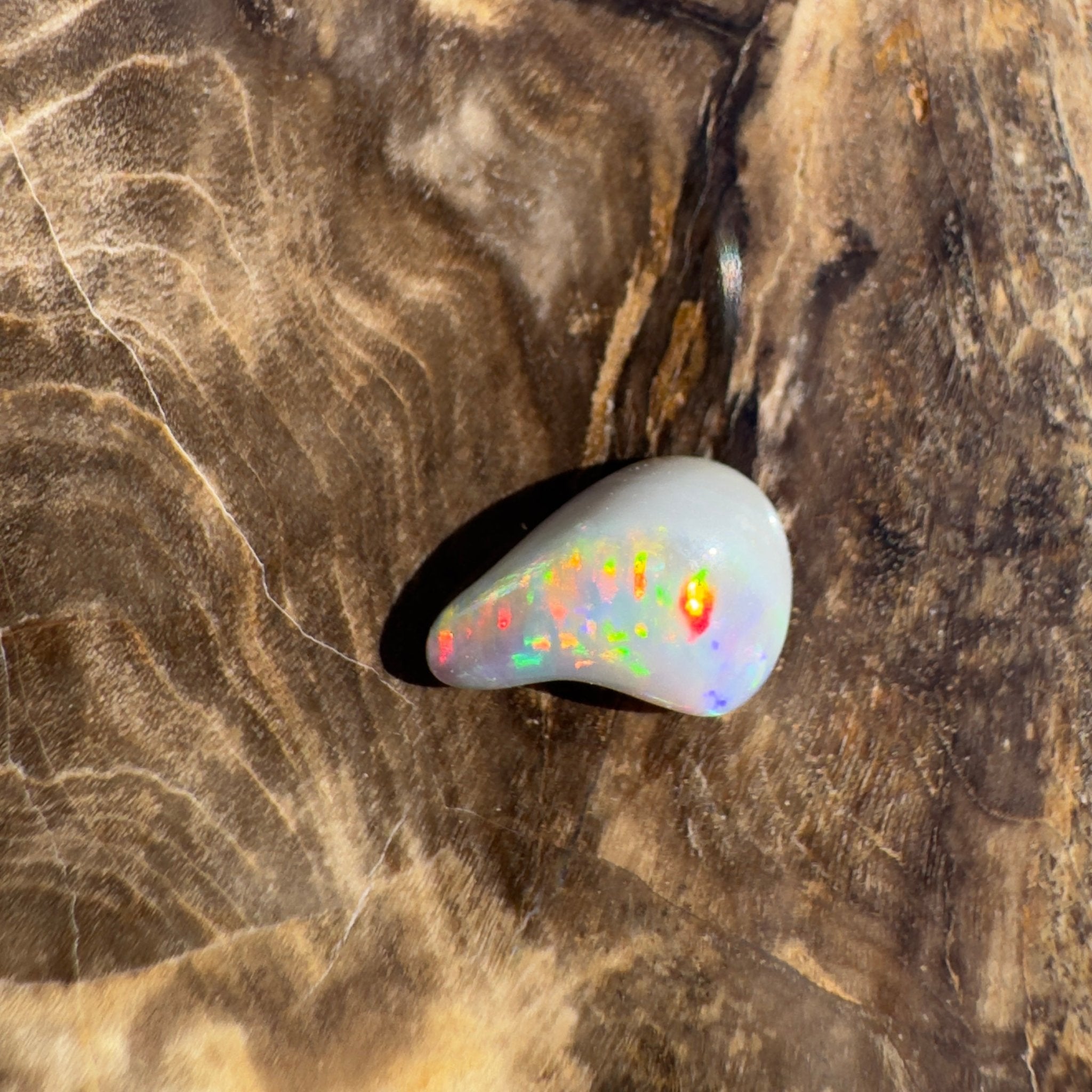 0.7ct Lightning Ridge Semi Black Opal | Solid Australian Opal