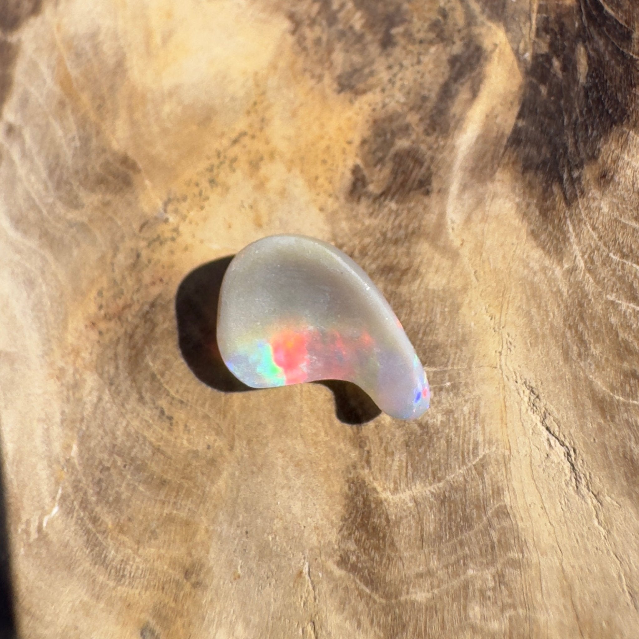 0.7ct Lightning Ridge Semi Black Opal | Solid Australian Opal