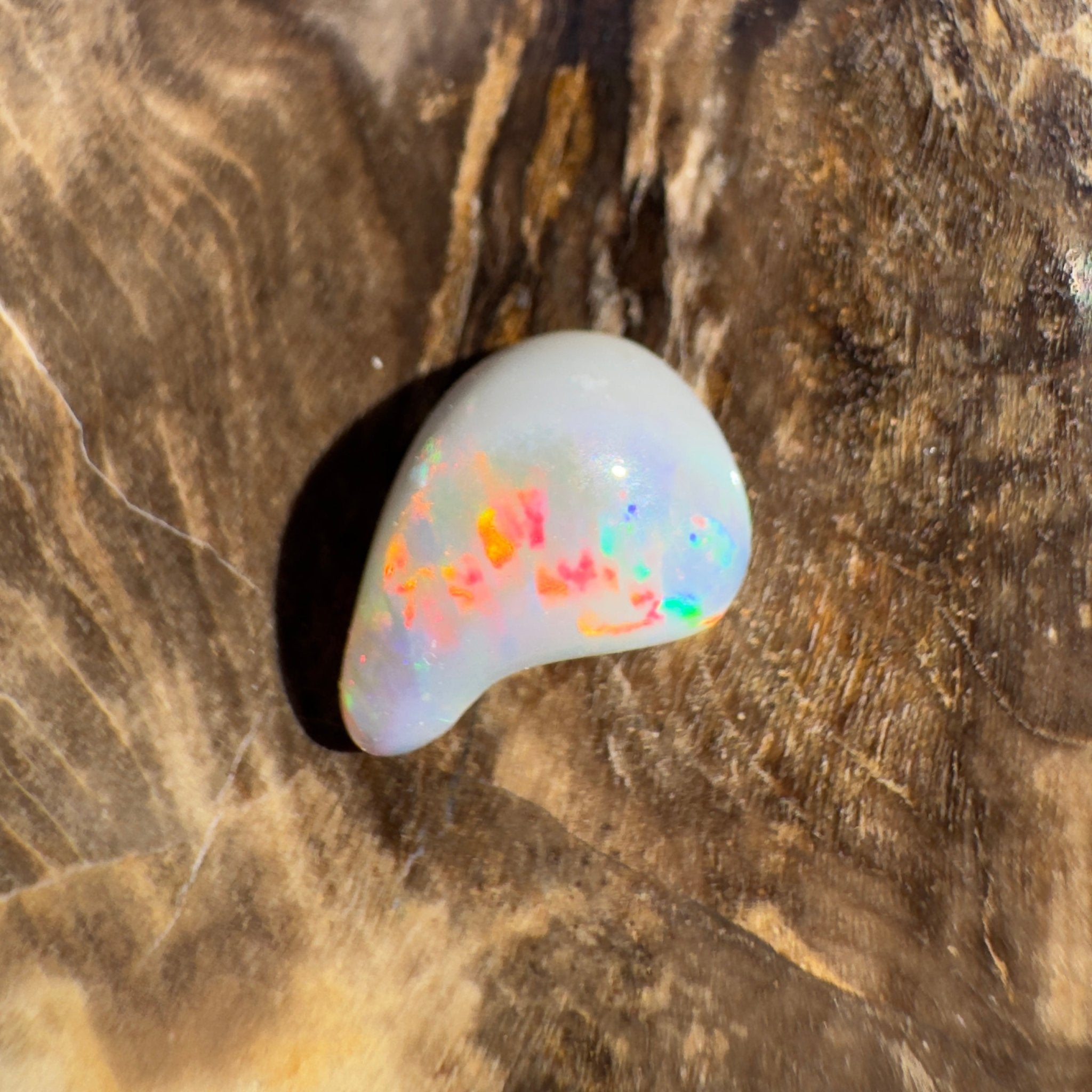 0.7ct Lightning Ridge Semi Black Opal | Solid Australian Opal