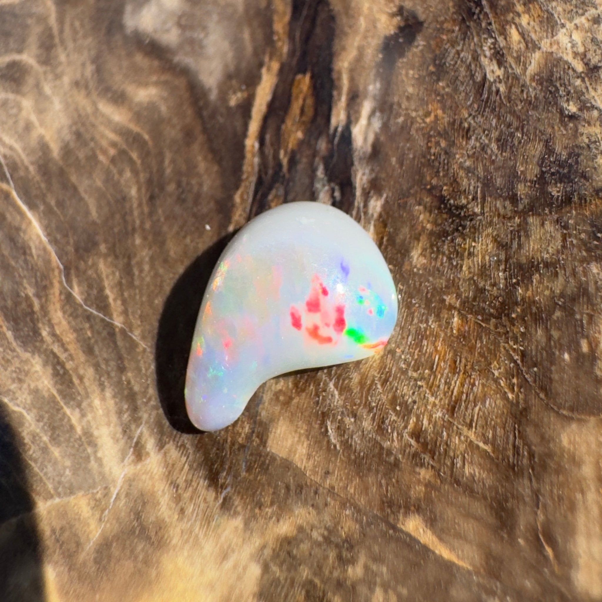 0.7ct Lightning Ridge Semi Black Opal | Solid Australian Opal