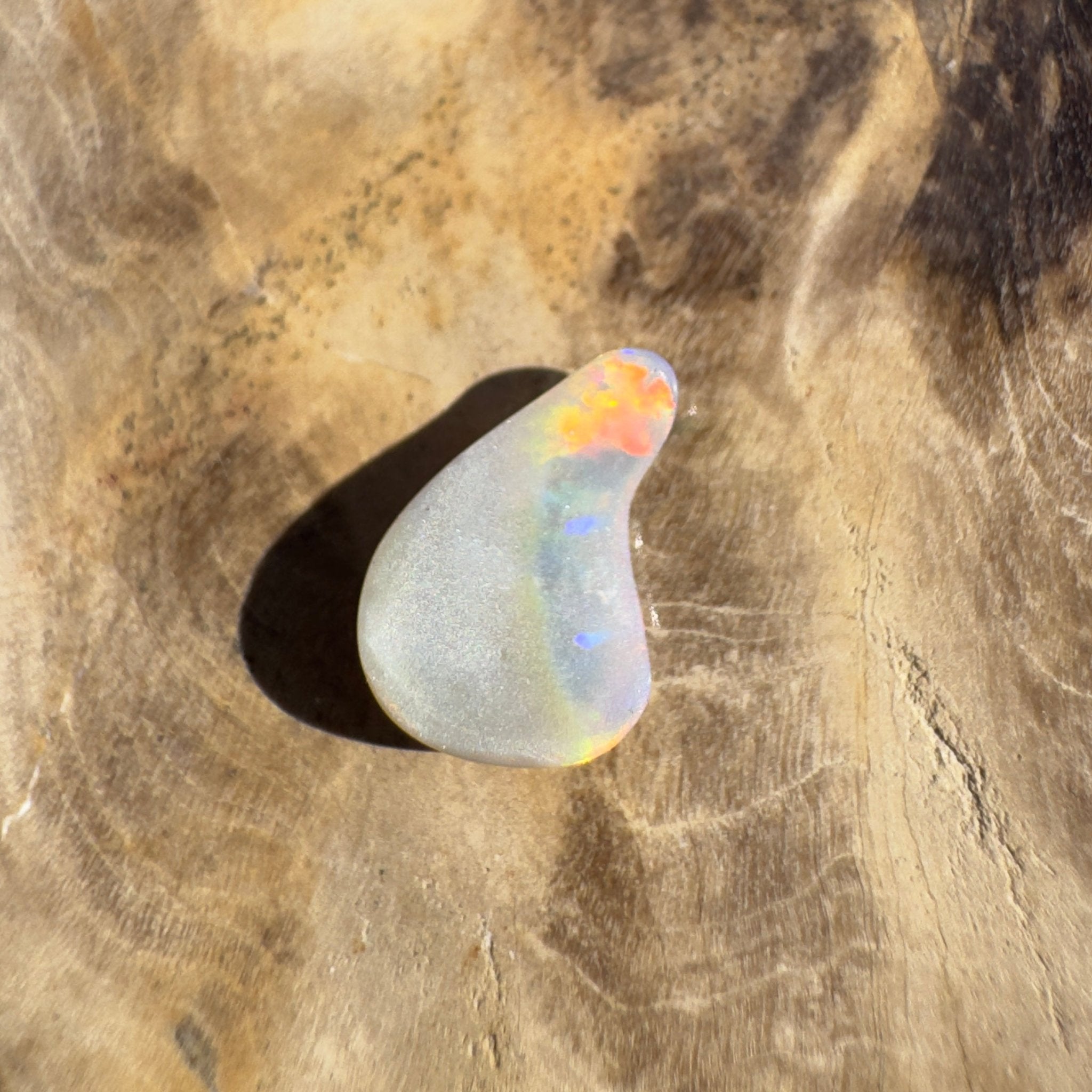 0.7ct Lightning Ridge Semi Black Opal | Solid Australian Opal
