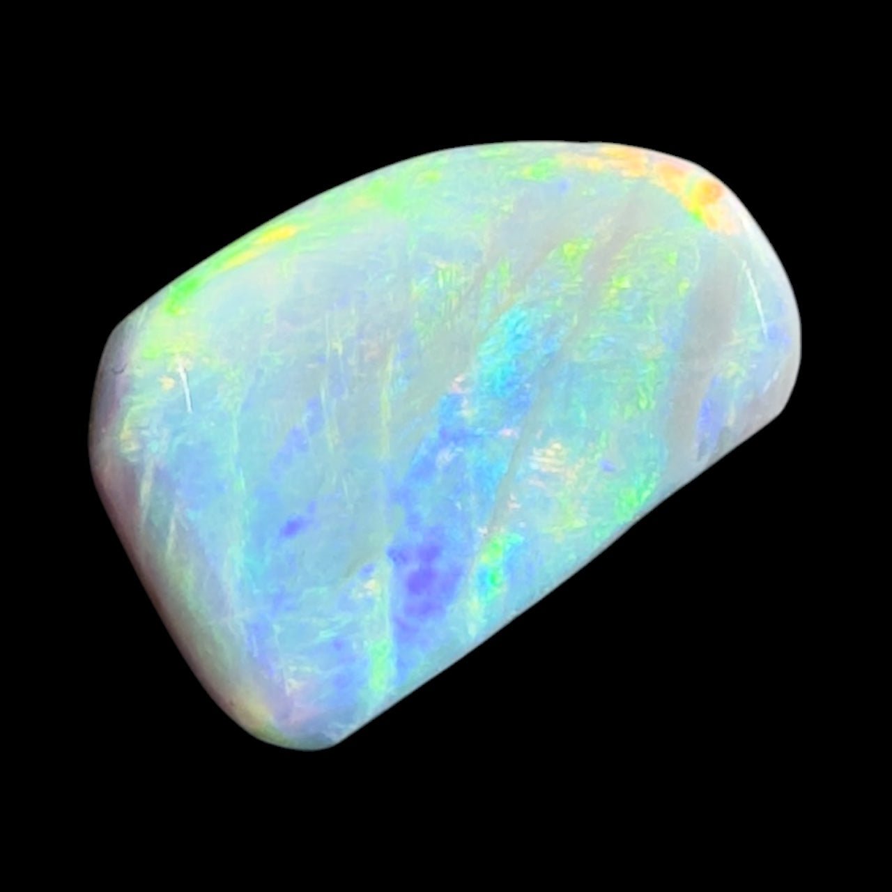 0.9ct Hand - cut Solid Lightning Ridge Opal