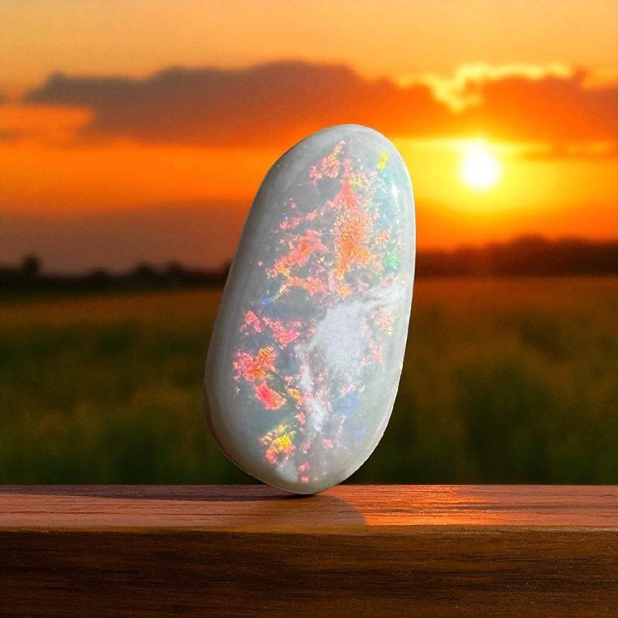 0.9ct Solid Australian Lightning Ridge Opal