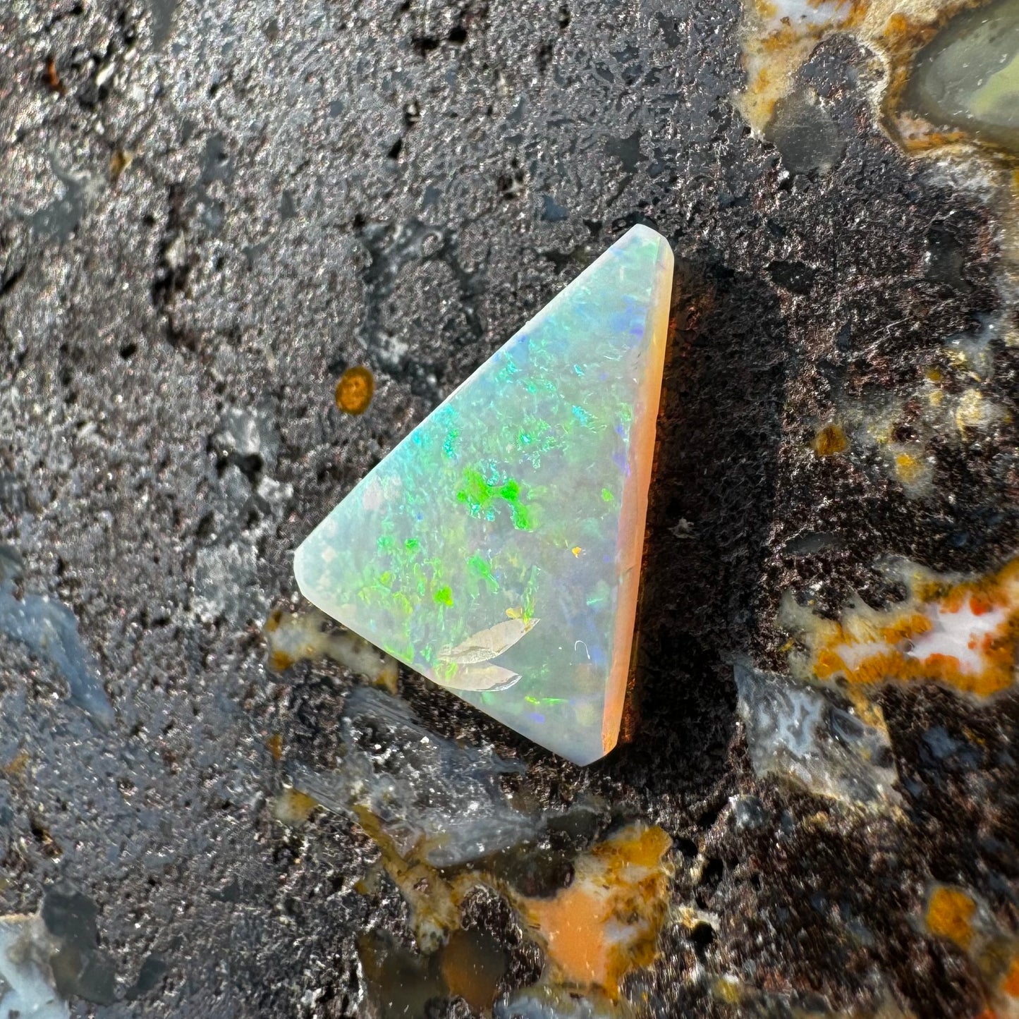 Australian Coober Pedy Opal 1.3carat Solid Hand Cut Luxury - Iona Opal Australia