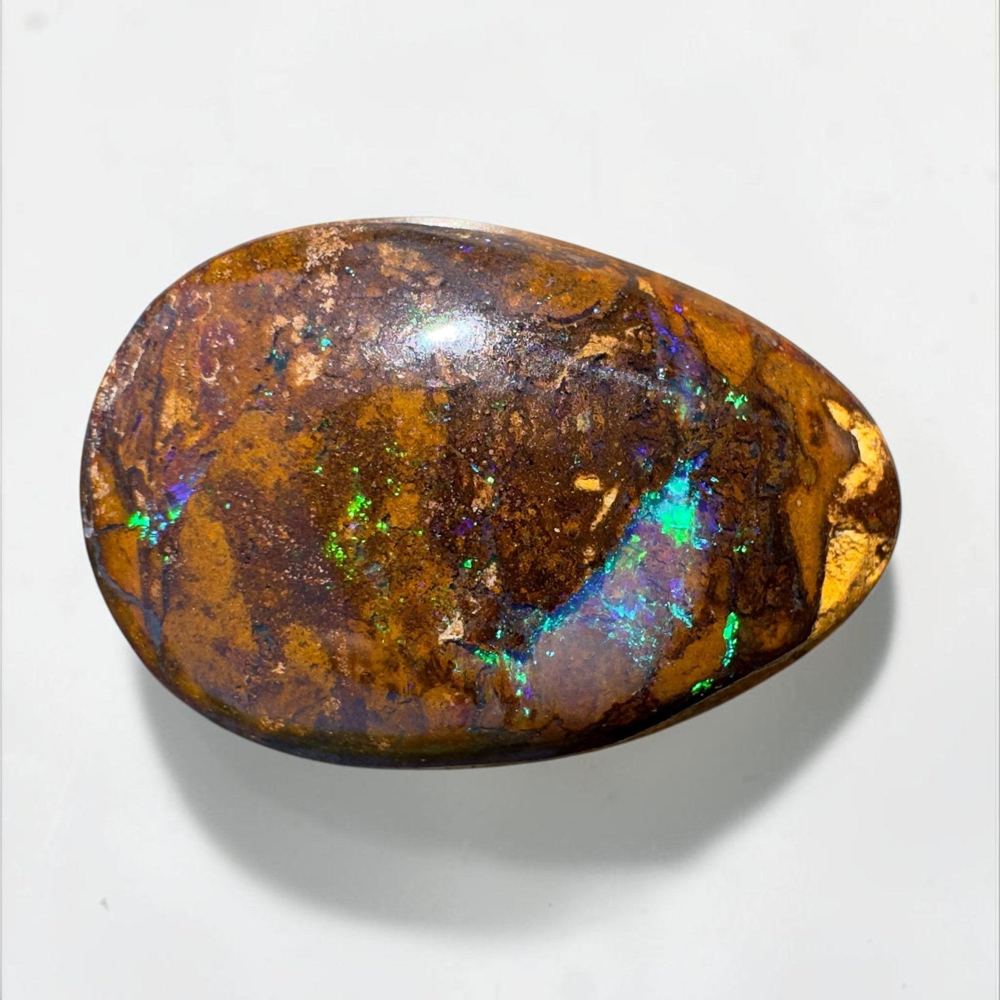 10.3ct Queensland Boulder Opal | Solid Australian Opal | Hand-Cut