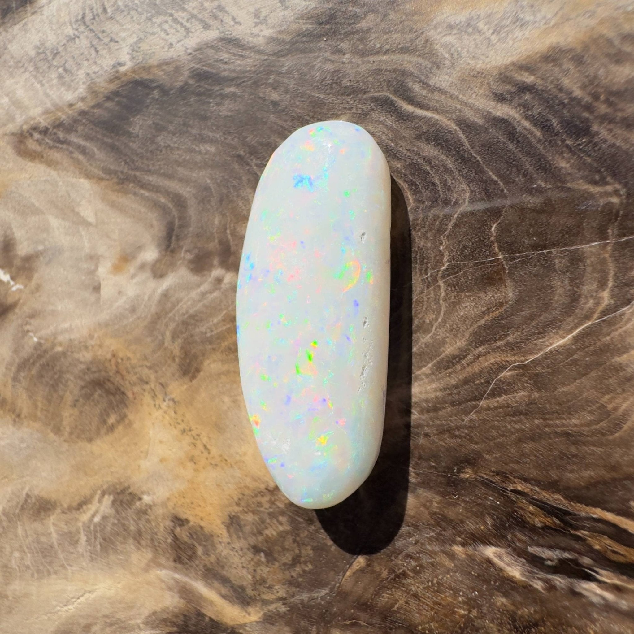 10.7ct Hand - cut Solid Australian Coober Pedy Opal