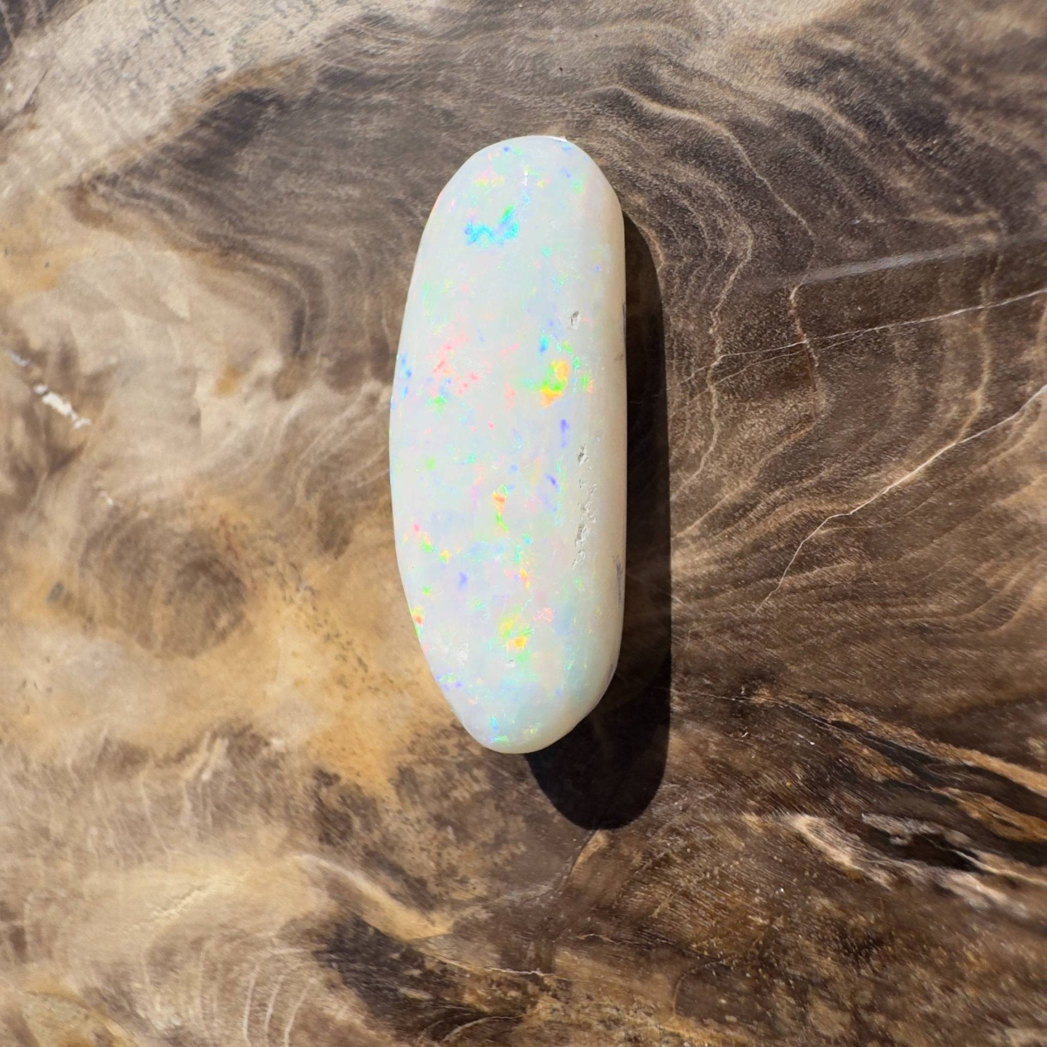 10.7ct Hand - cut Solid Australian Coober Pedy Opal