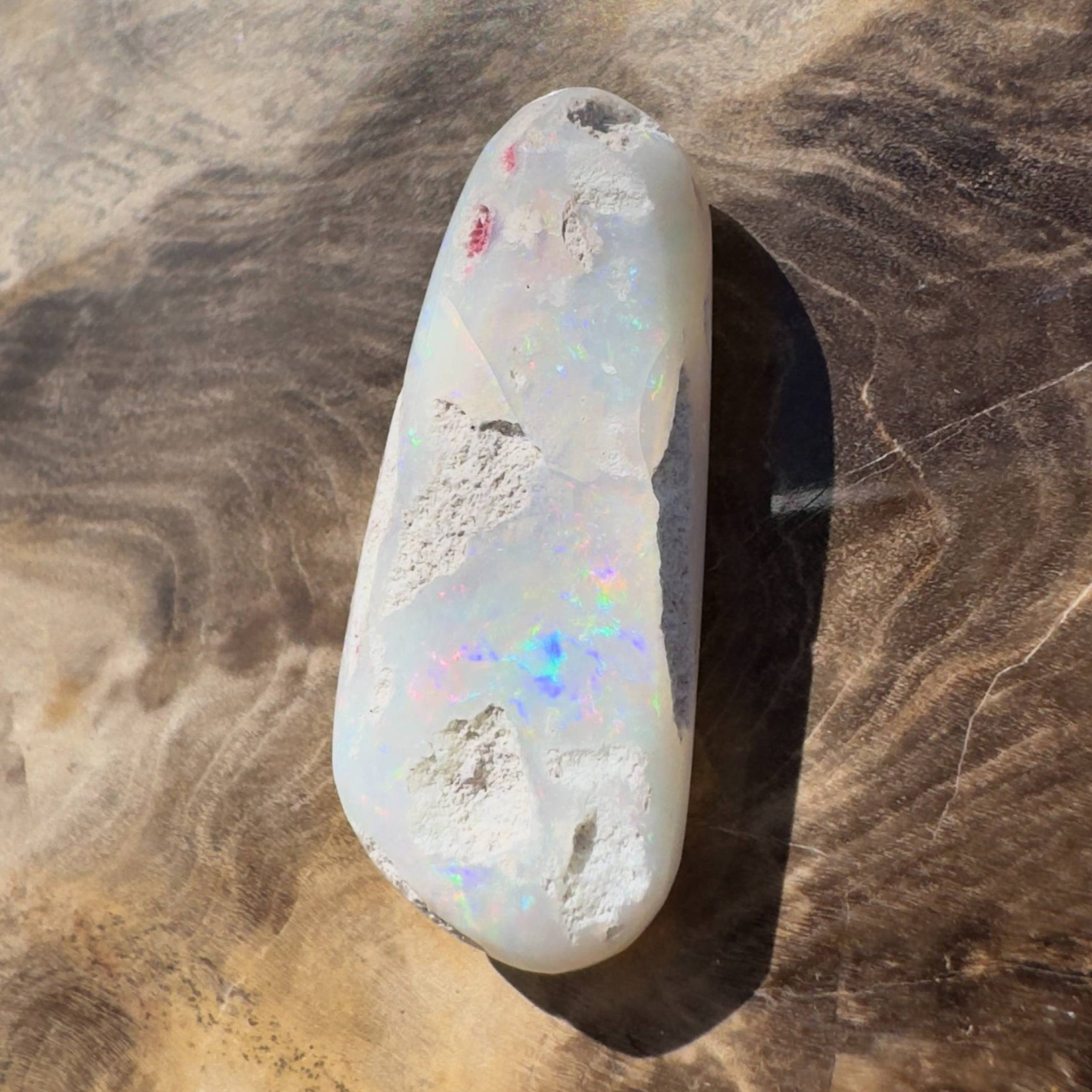 10.7ct Hand - cut Solid Australian Coober Pedy Opal
