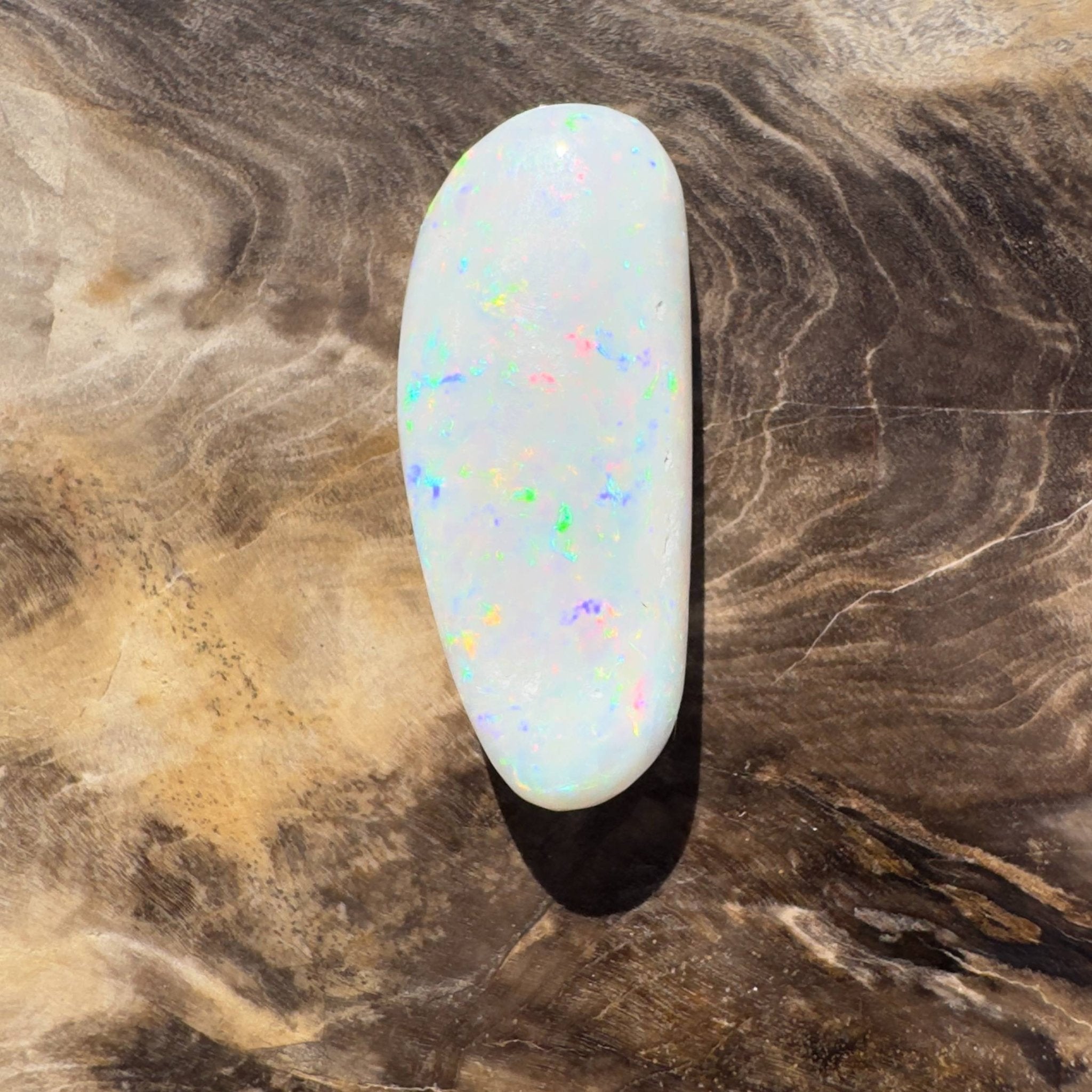 10.7ct Hand - cut Solid Australian Coober Pedy Opal