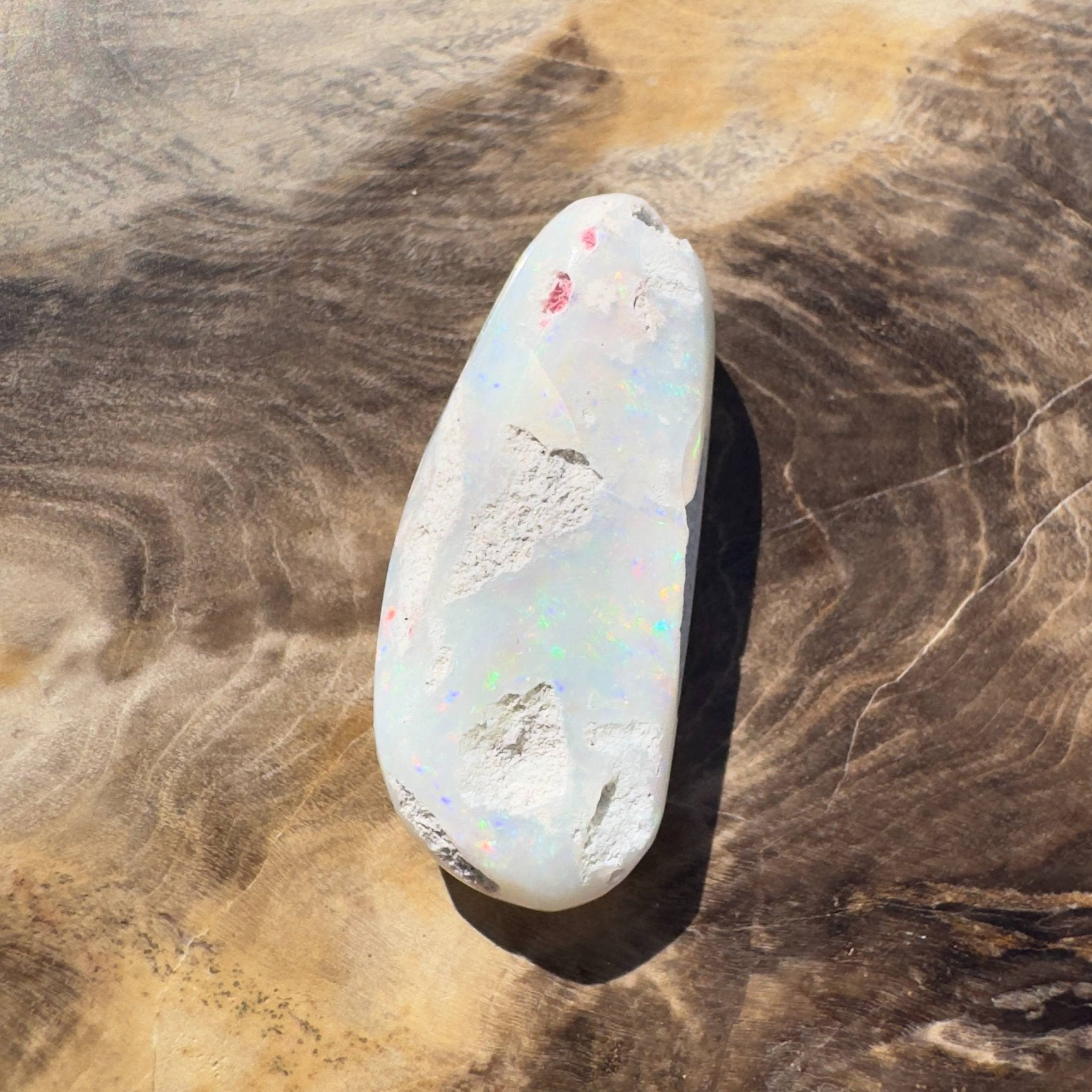 10.7ct Hand - cut Solid Australian Coober Pedy Opal