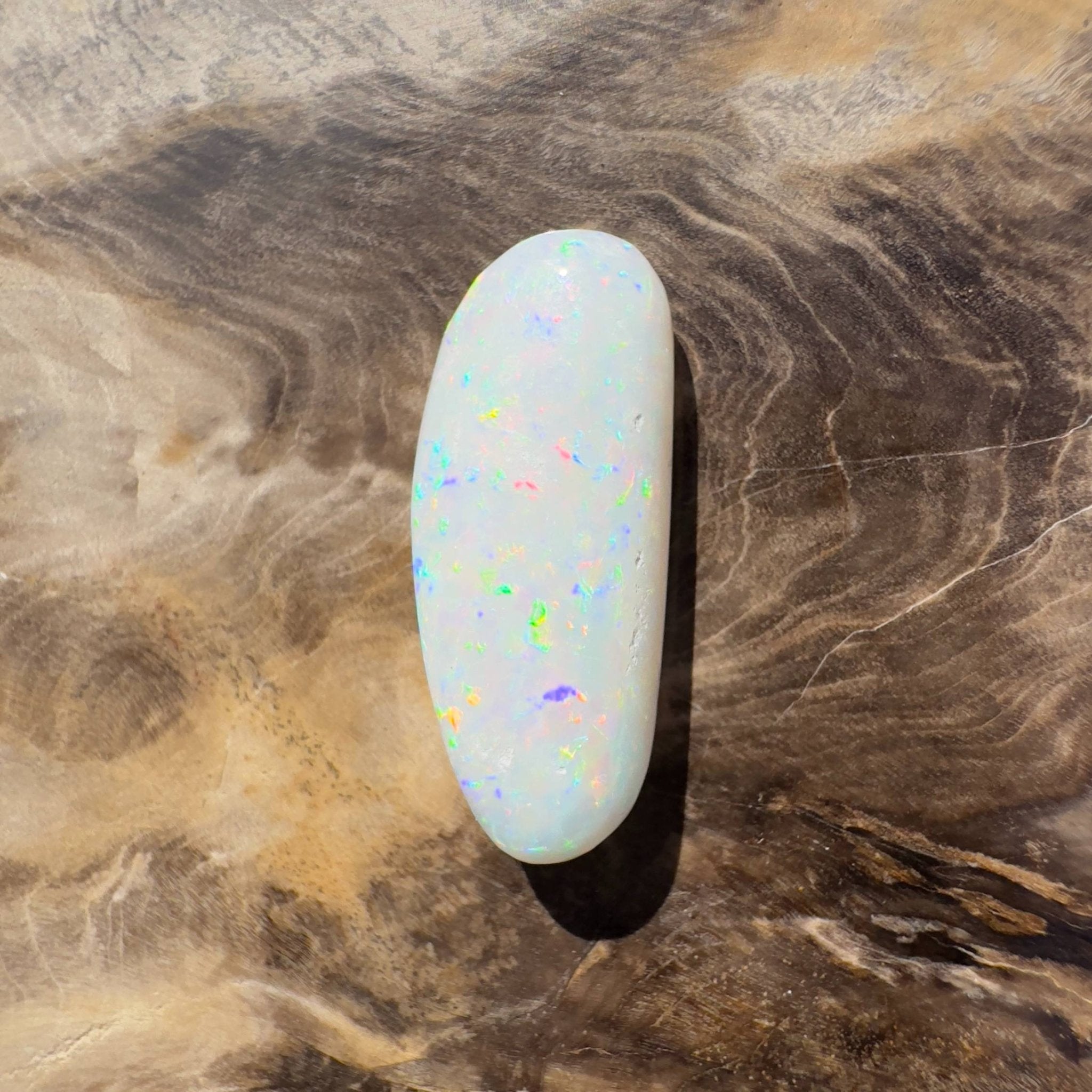 10.7ct Hand - cut Solid Australian Coober Pedy Opal