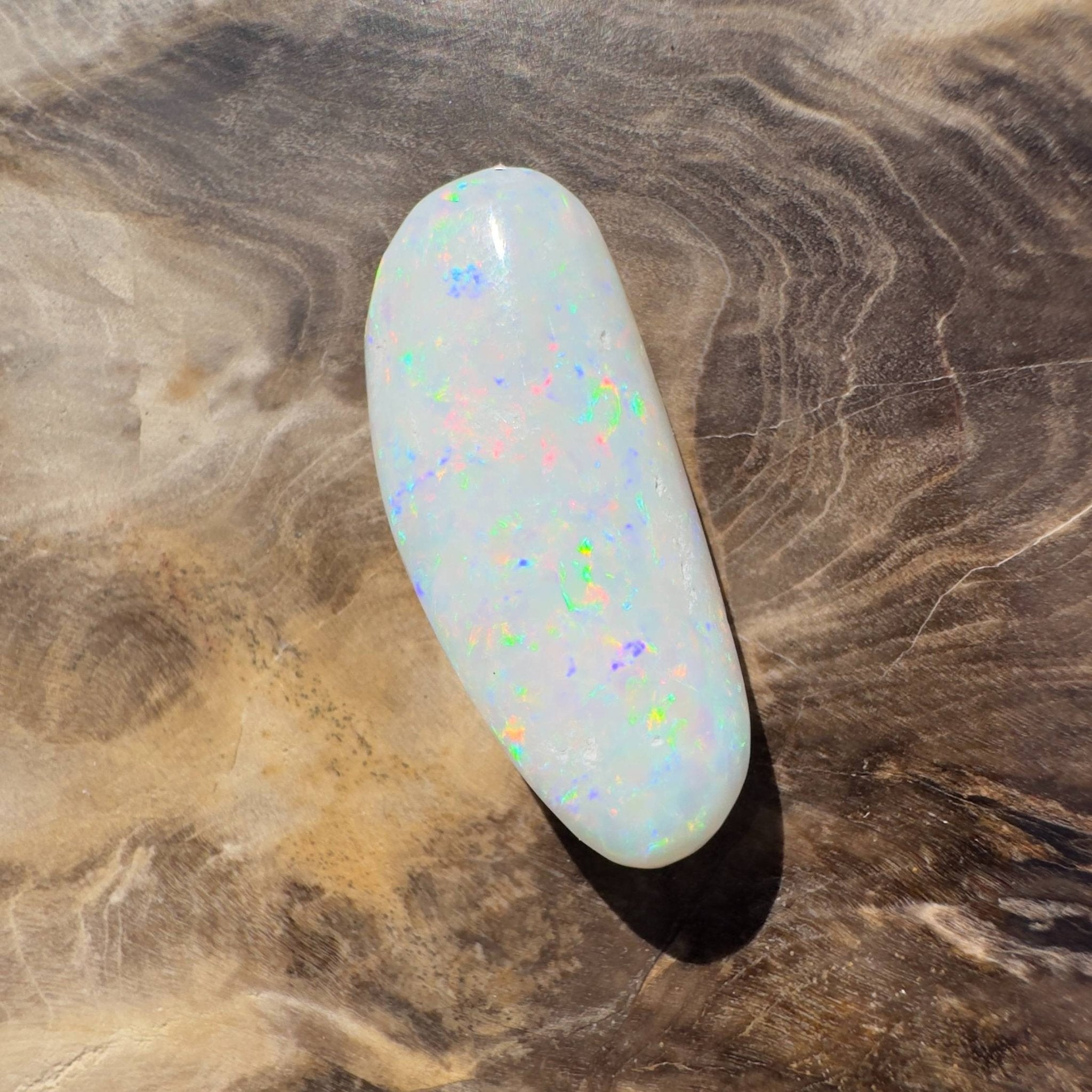10.7ct Hand - cut Solid Australian Coober Pedy Opal