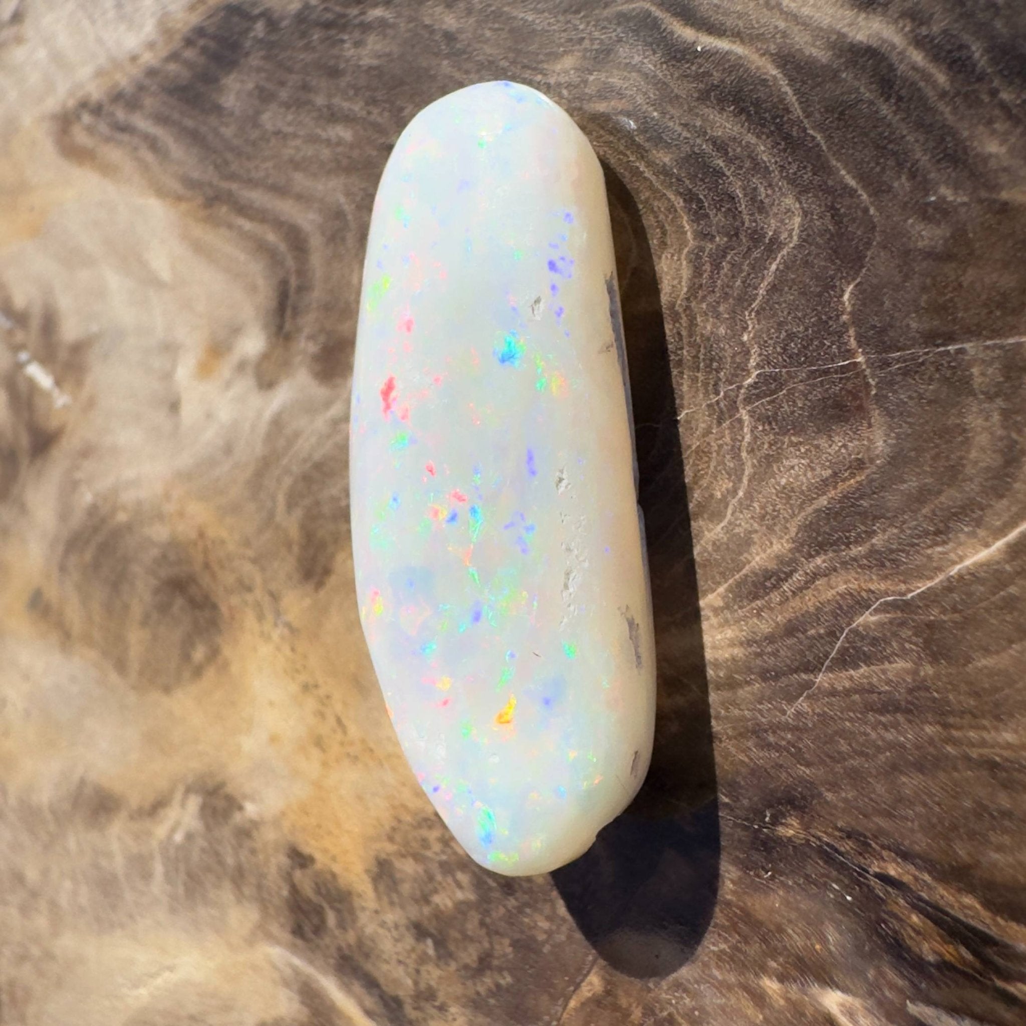 10.7ct Hand - cut Solid Australian Coober Pedy Opal