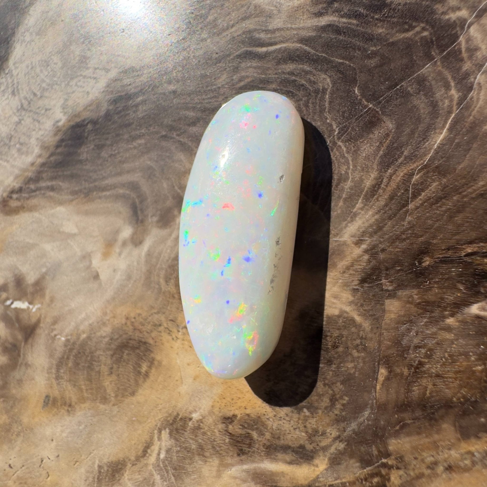 10.7ct Hand - cut Solid Australian Coober Pedy Opal