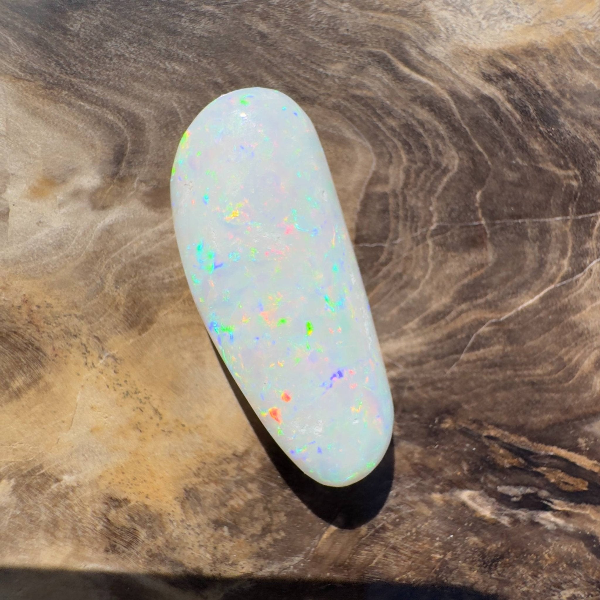 10.7ct Hand - cut Solid Australian Coober Pedy Opal