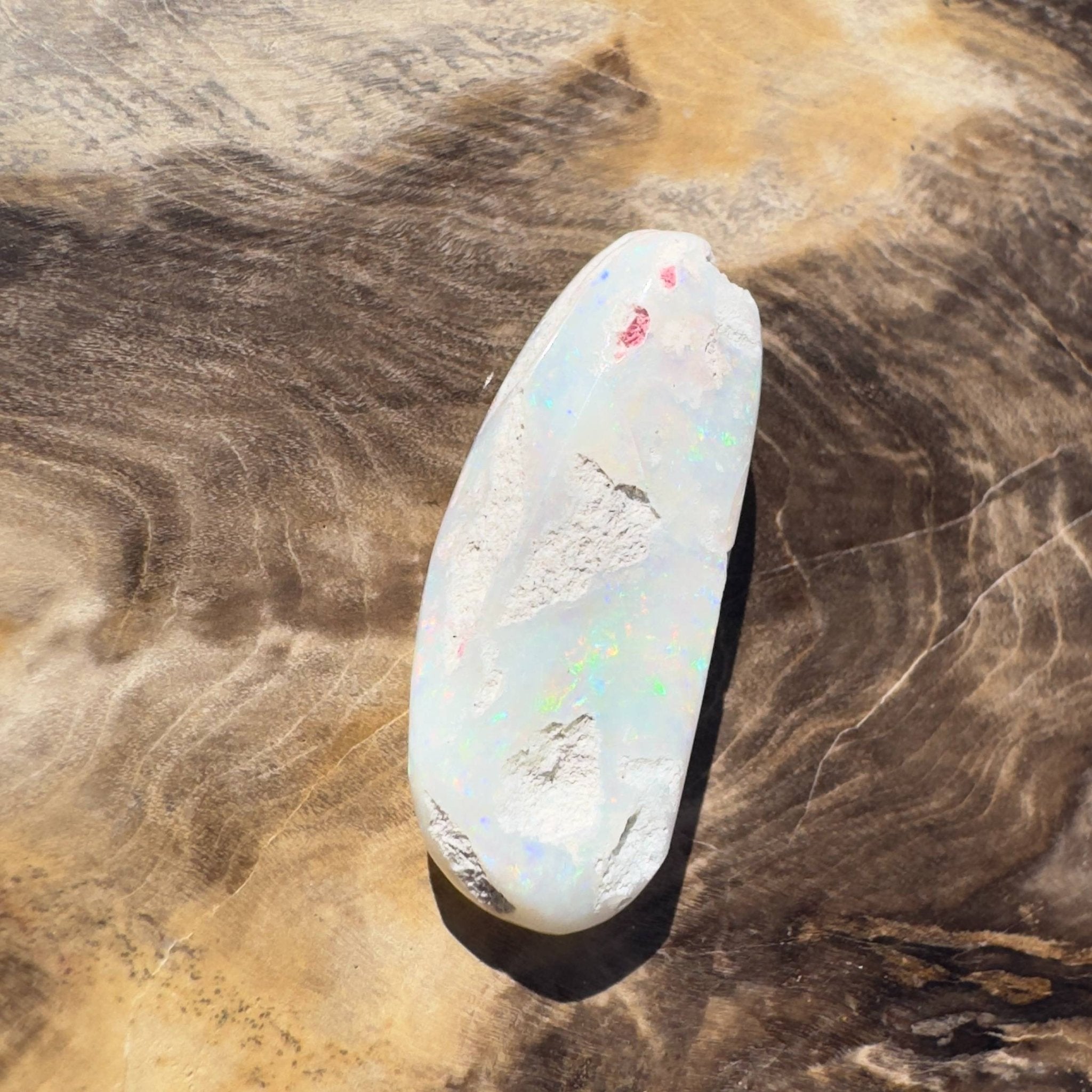 10.7ct Hand - cut Solid Australian Coober Pedy Opal