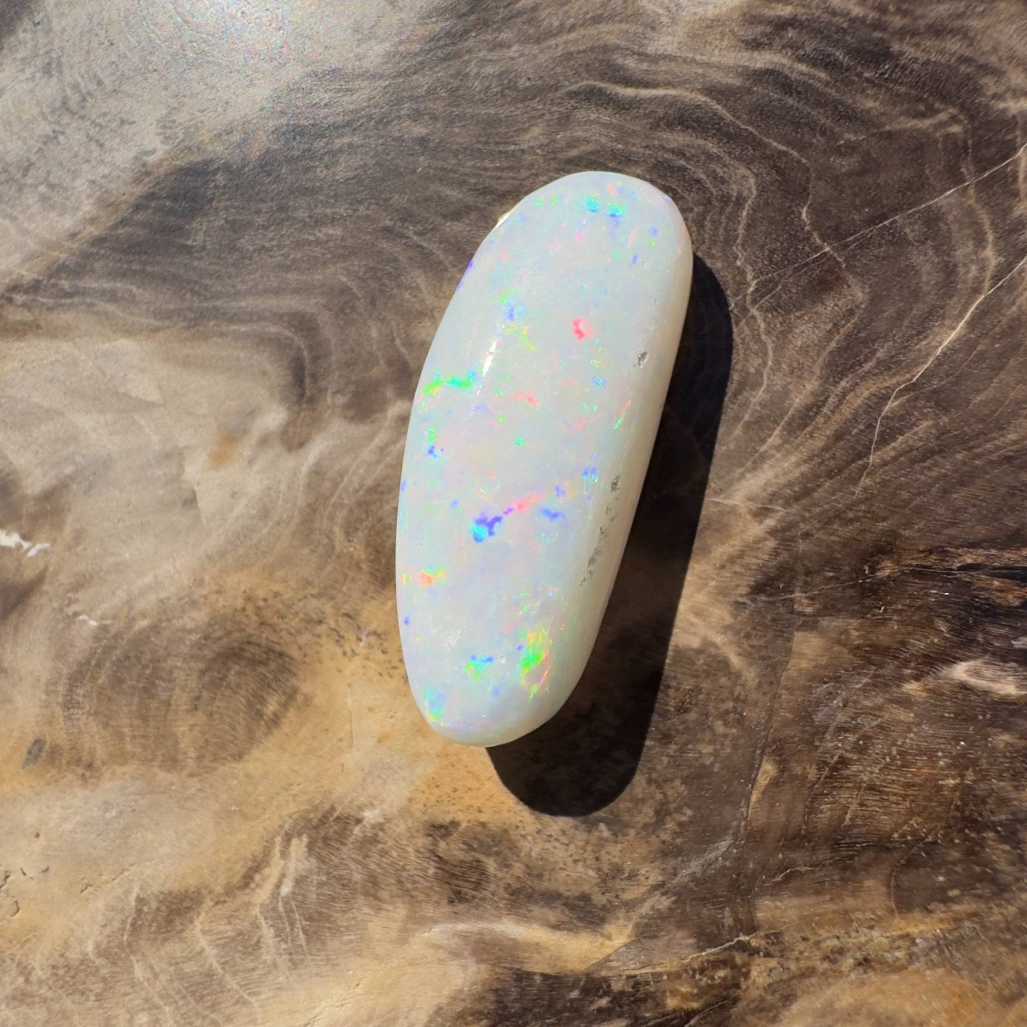 10.7ct Hand - cut Solid Australian Coober Pedy Opal