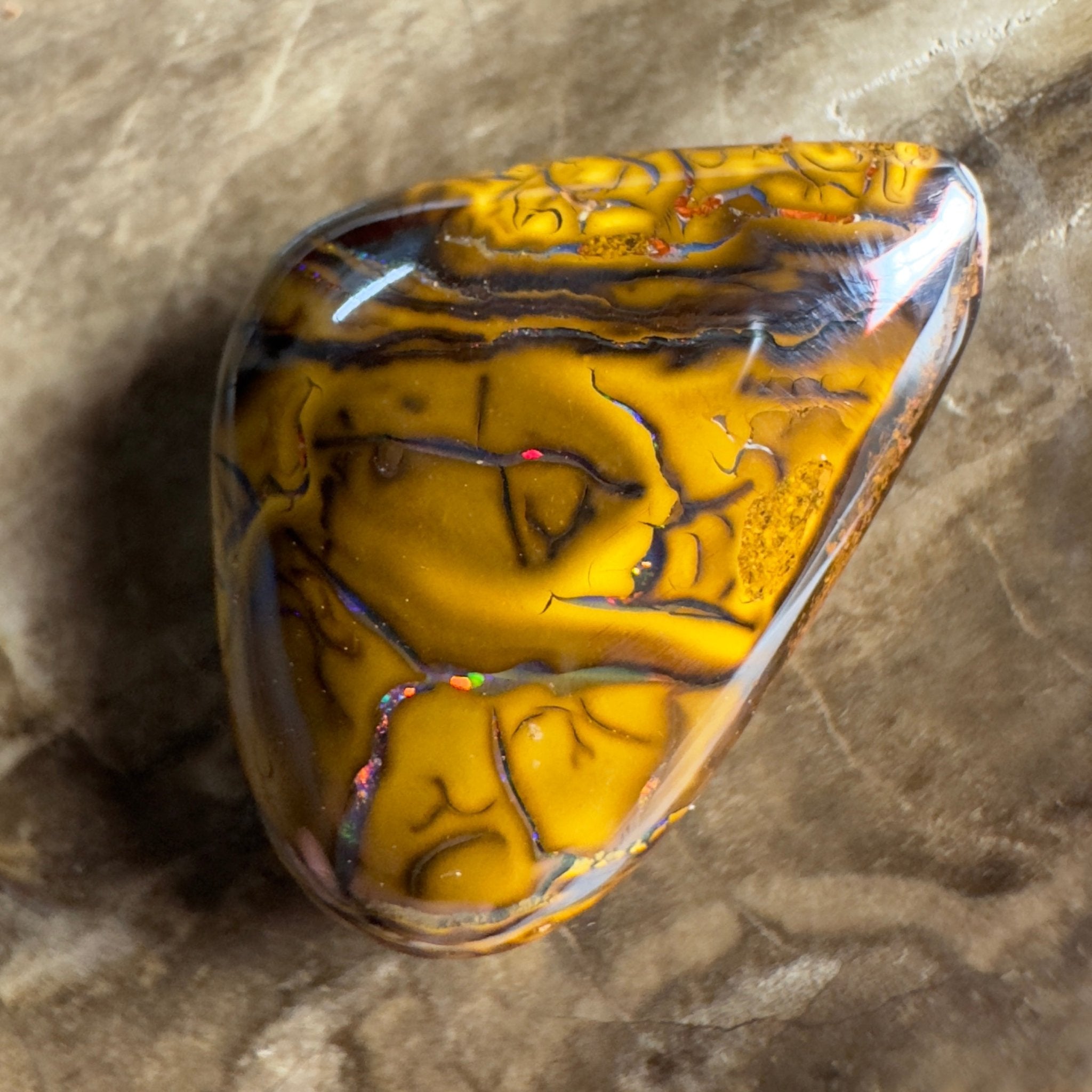 10ct Solid Queensland Boulder Opal