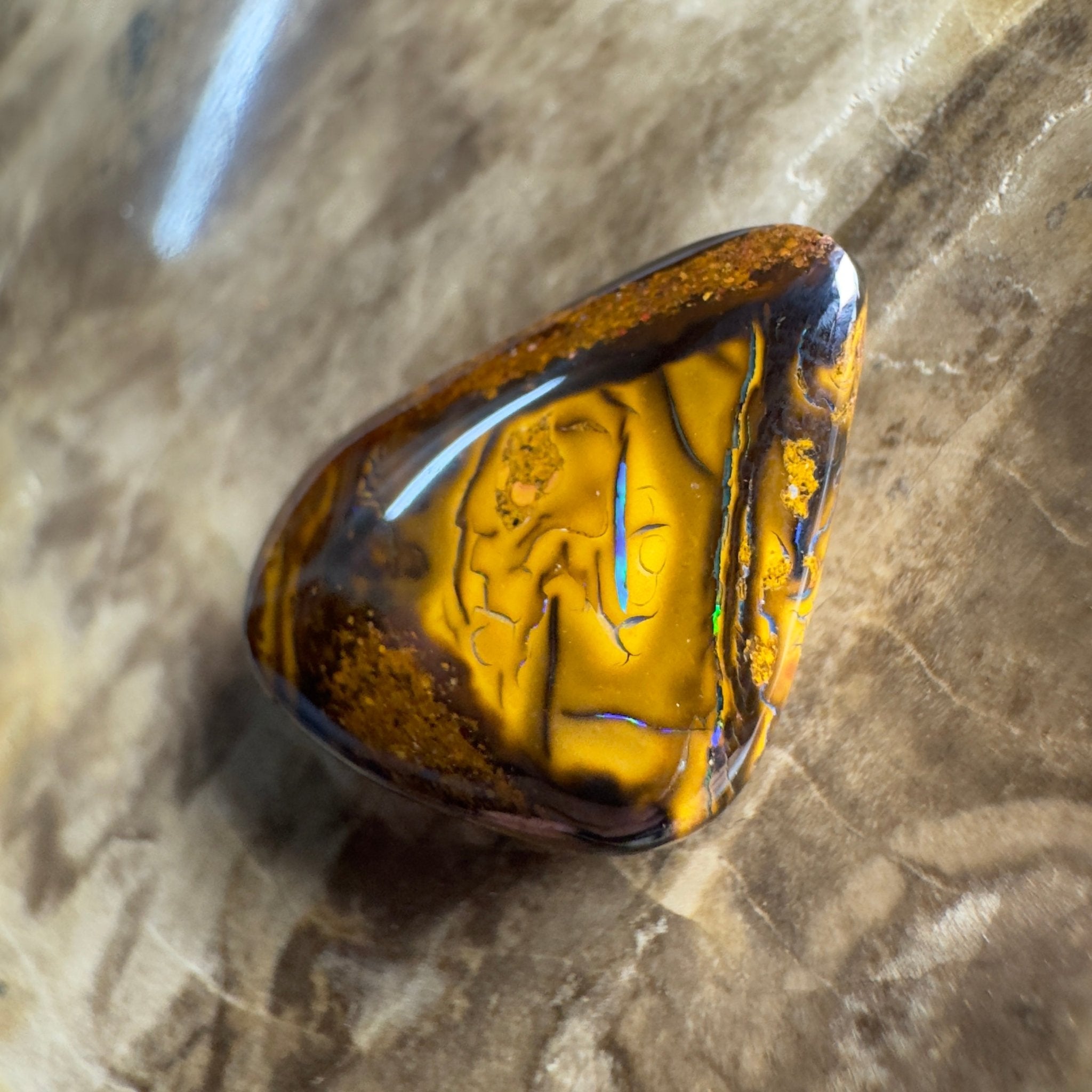 10ct Solid Queensland Boulder Opal