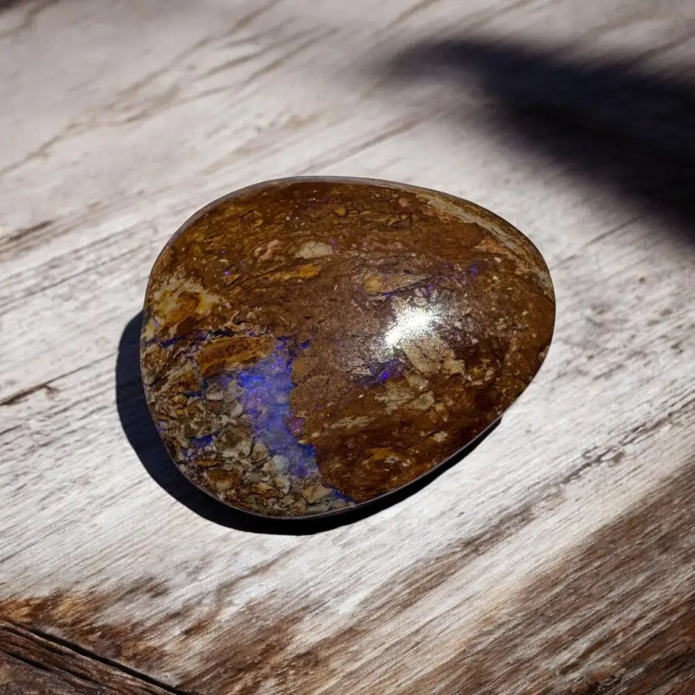 11.3ct Hand - cut Queensland Boulder Opal