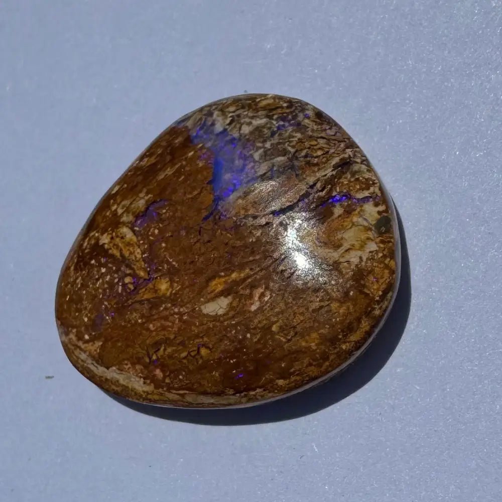 11.3ct Hand - cut Queensland Boulder Opal