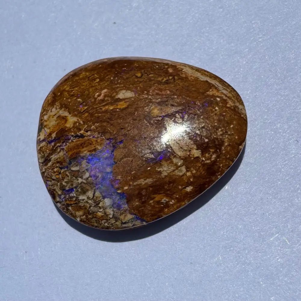 11.3ct Hand - cut Queensland Boulder Opal