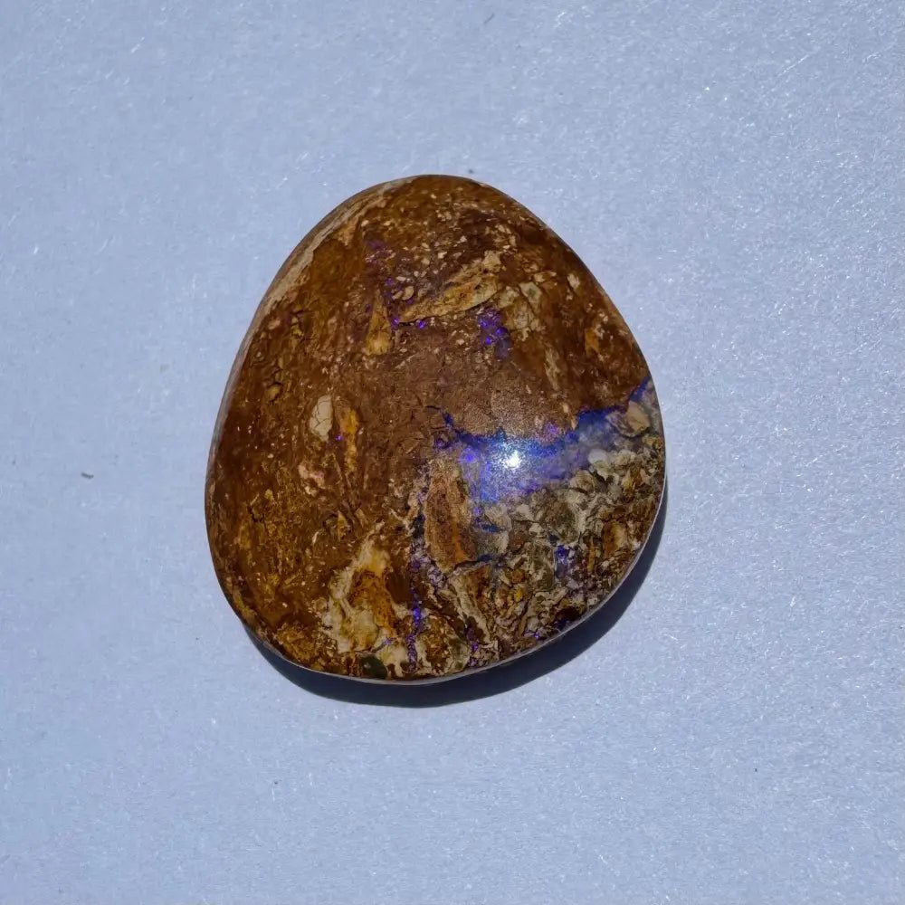 11.3ct Hand - cut Queensland Boulder Opal