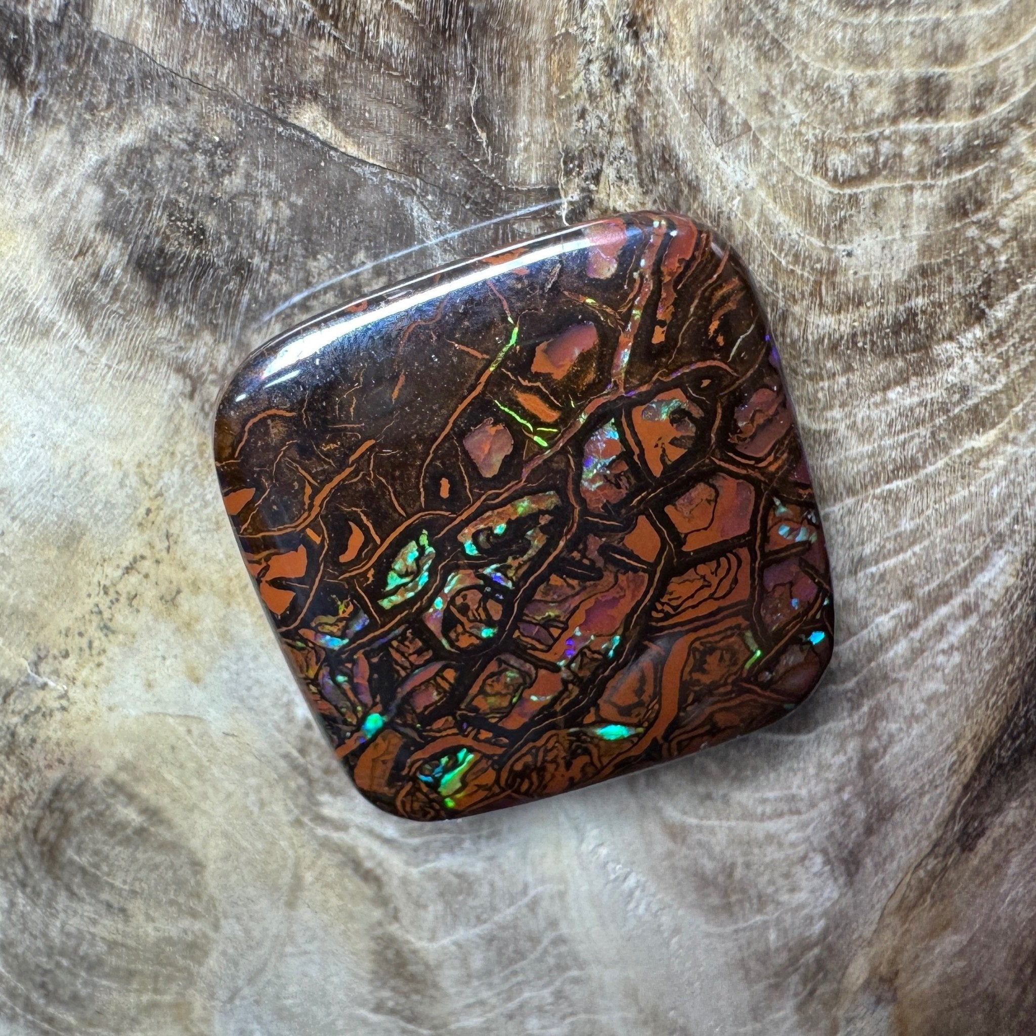 11ct Hand - cut Queensland Boulder Opal