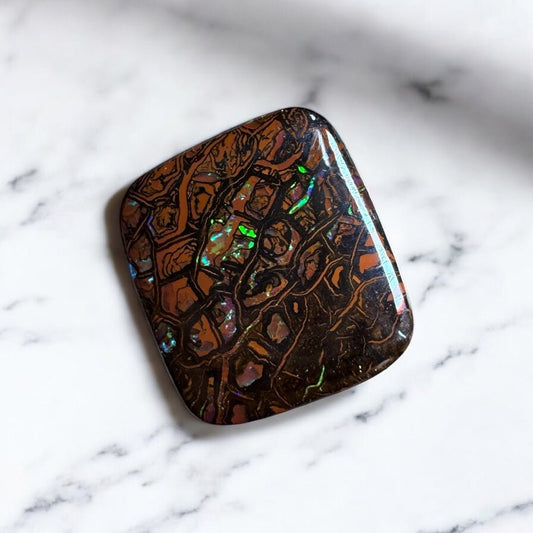 11ct Hand - cut Queensland Boulder Opal