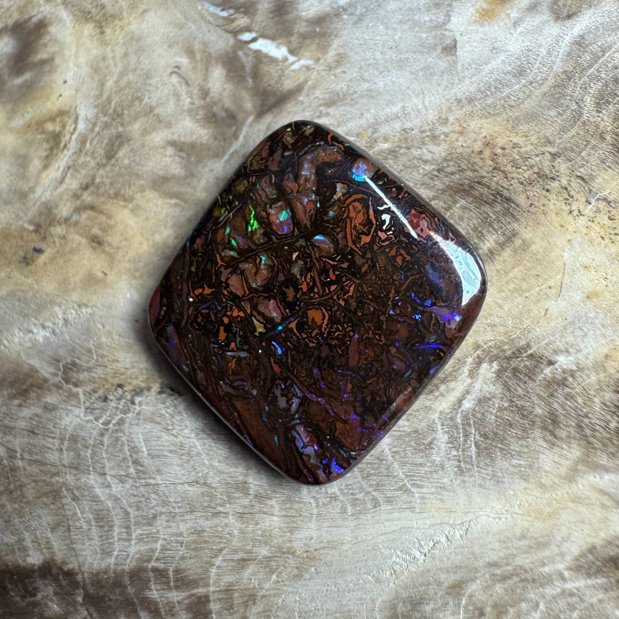 11ct Hand - cut Queensland Boulder Opal