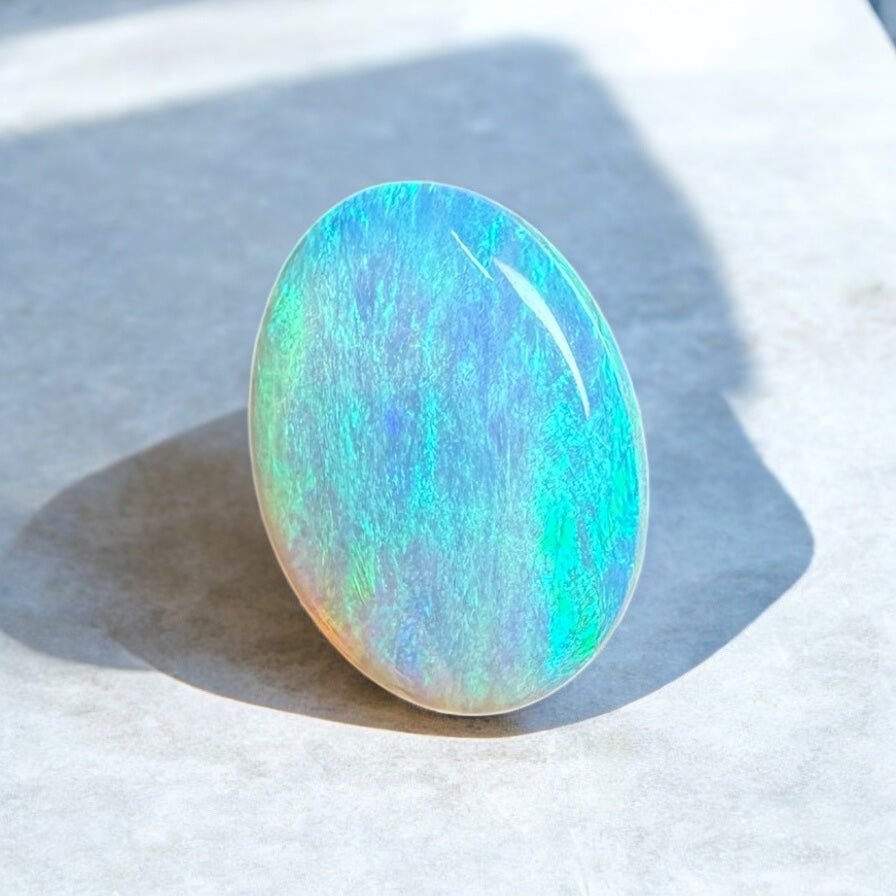 1.1ct Hand - cut Solid Lightning Ridge Opal