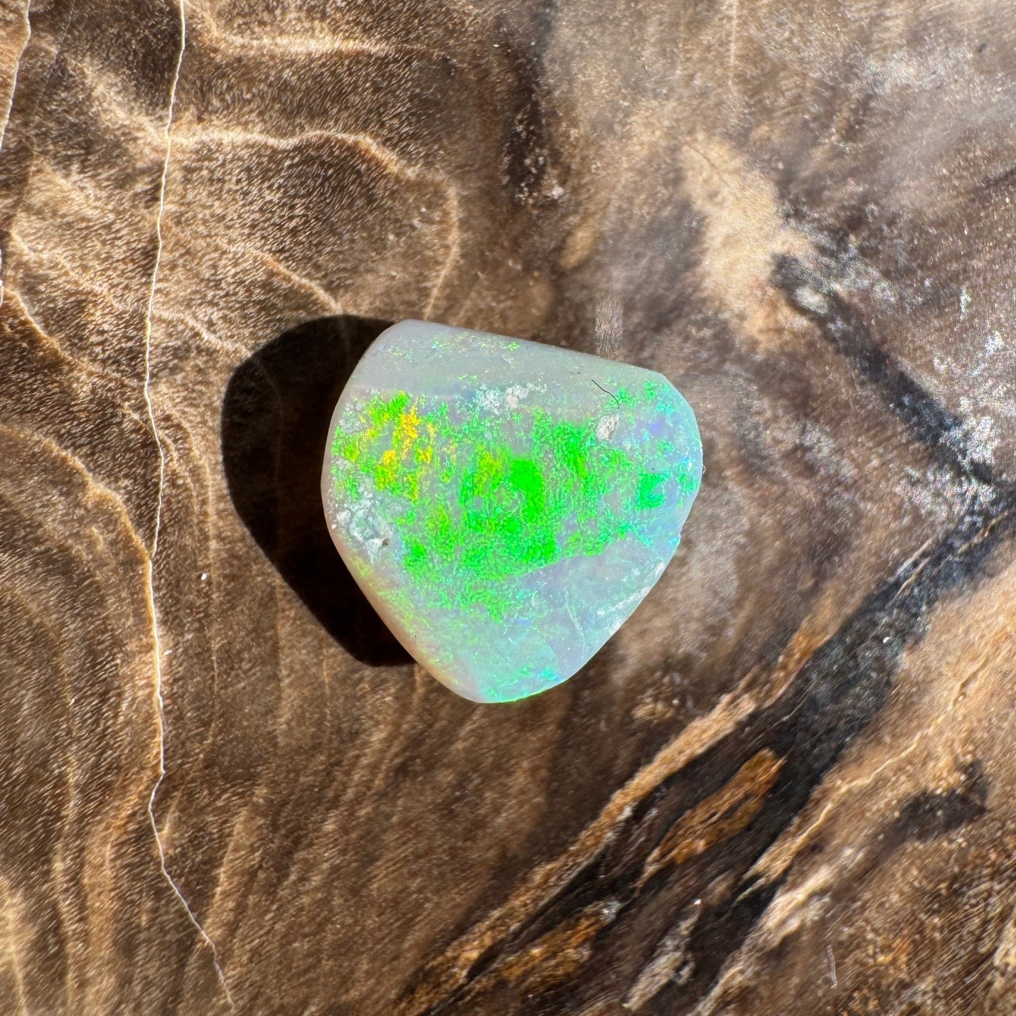 1.1ct Lightning Ridge Freeform Opal | Solid Australian Opal | Hand-Cut