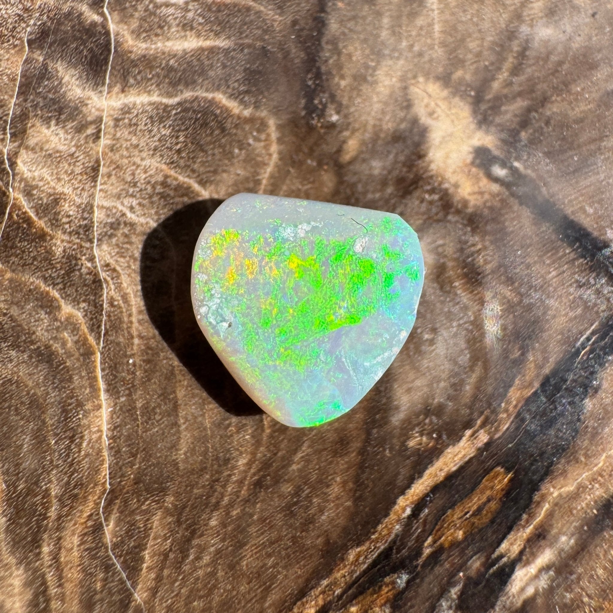1.1ct Lightning Ridge Freeform Opal | Solid Australian Opal | Hand-Cut