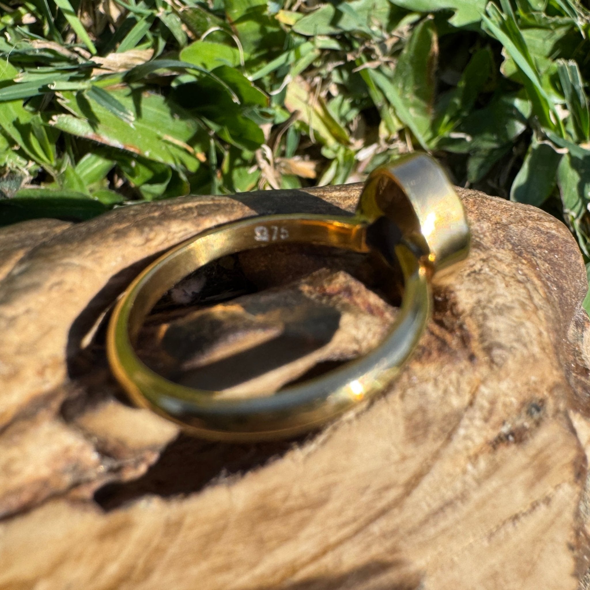 1.22ct Australian Solid Lightning Ridge Opal Silver Ring ~ 'Gantheaume Glow' | 925 Sterling Silver | Solid Australian Opal