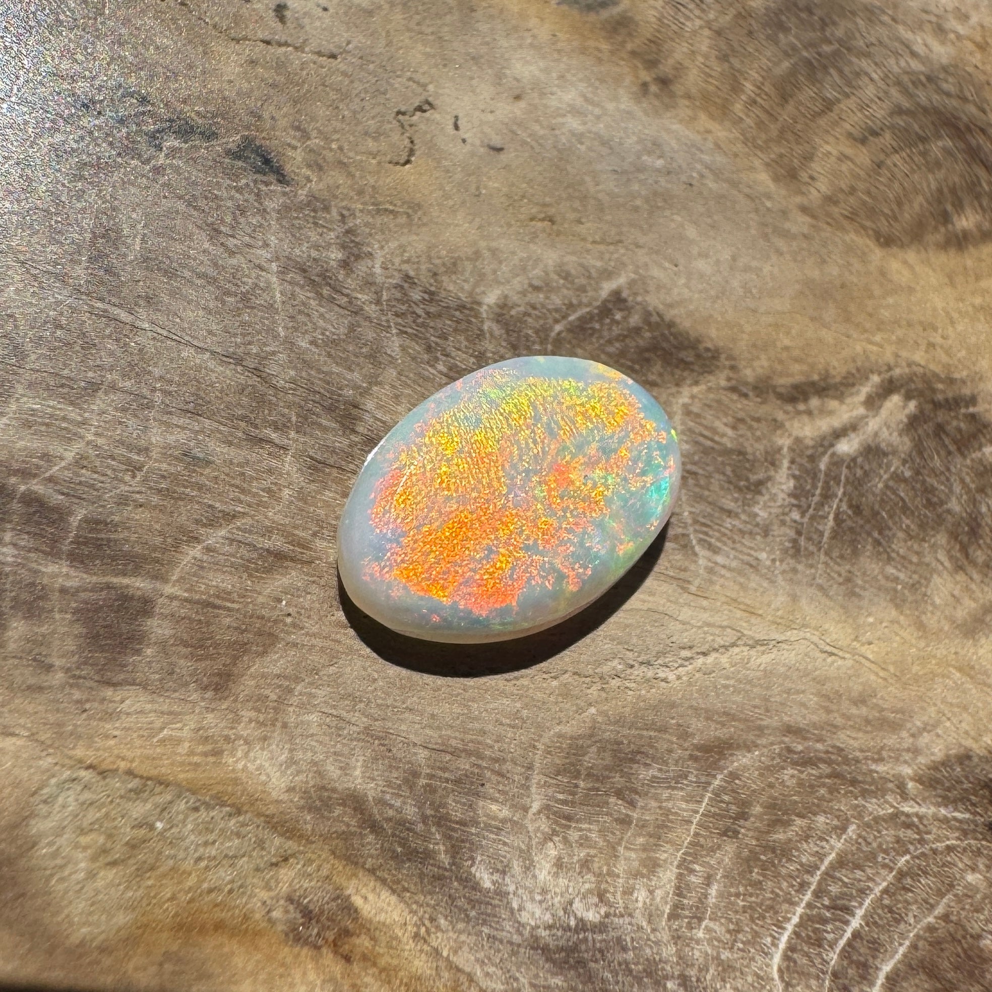 1.2ct Hand - cut Solid Coober Pedy Opal