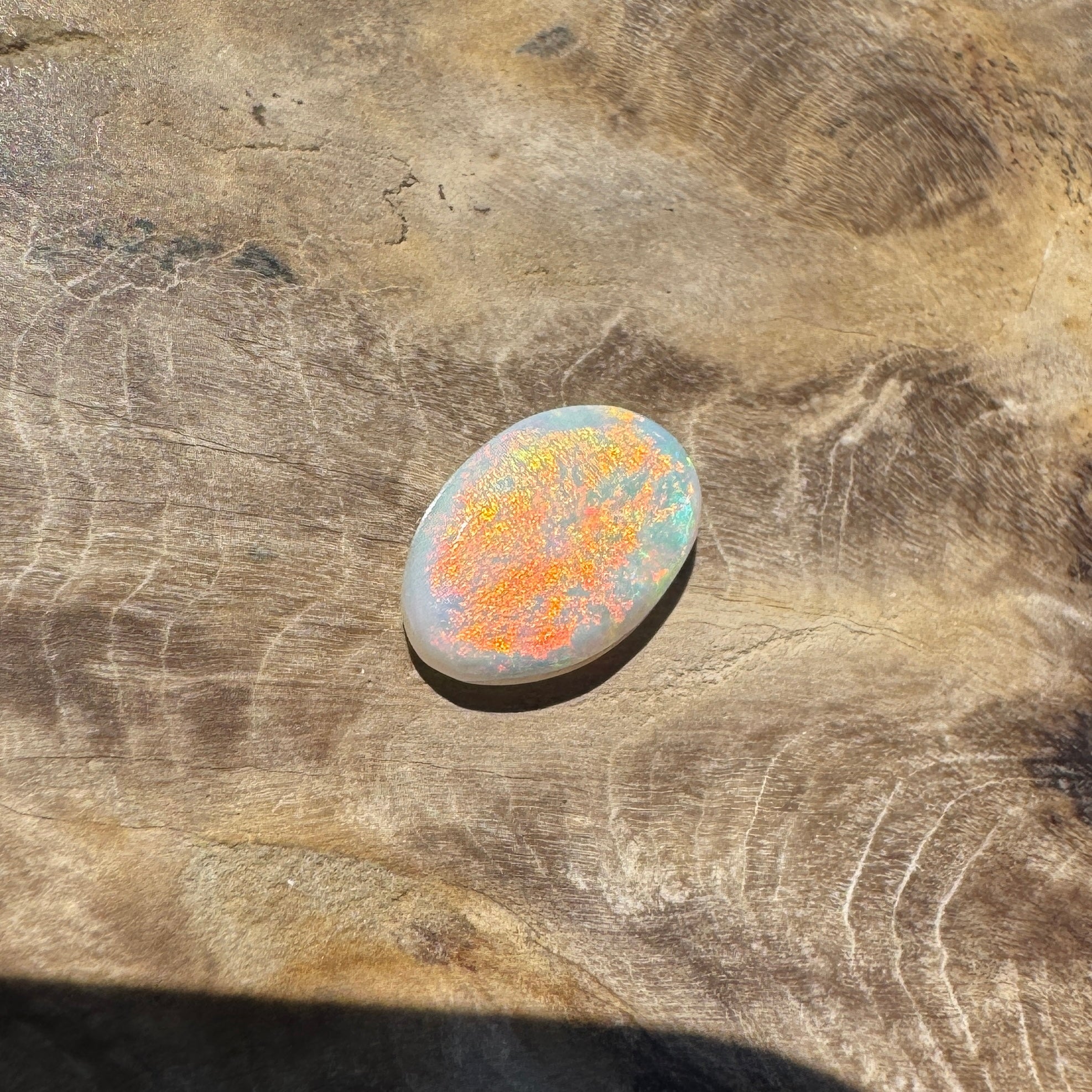 1.2ct Hand - cut Solid Coober Pedy Opal