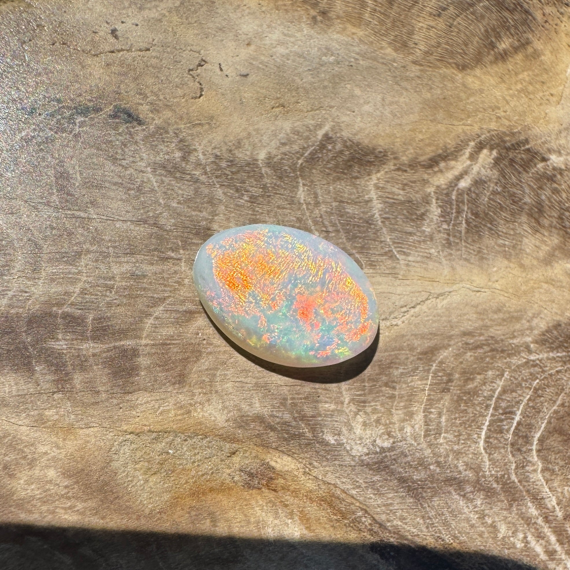 1.2ct Hand - cut Solid Coober Pedy Opal