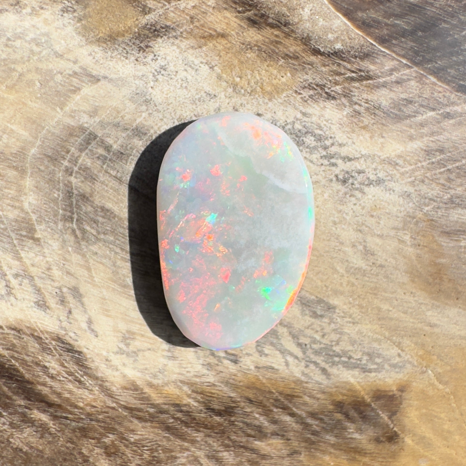 1.2ct Hand - cut Solid Lightning Ridge Opal