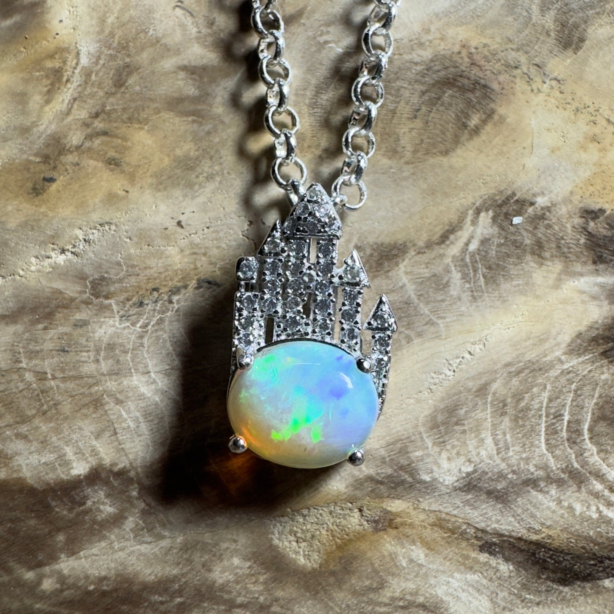 1.2ct Lightning Ridge Opal Pendant Necklace ~ 'The Umina Beach Beauty' | 925 Sterling Silver | Solid Australian Opal