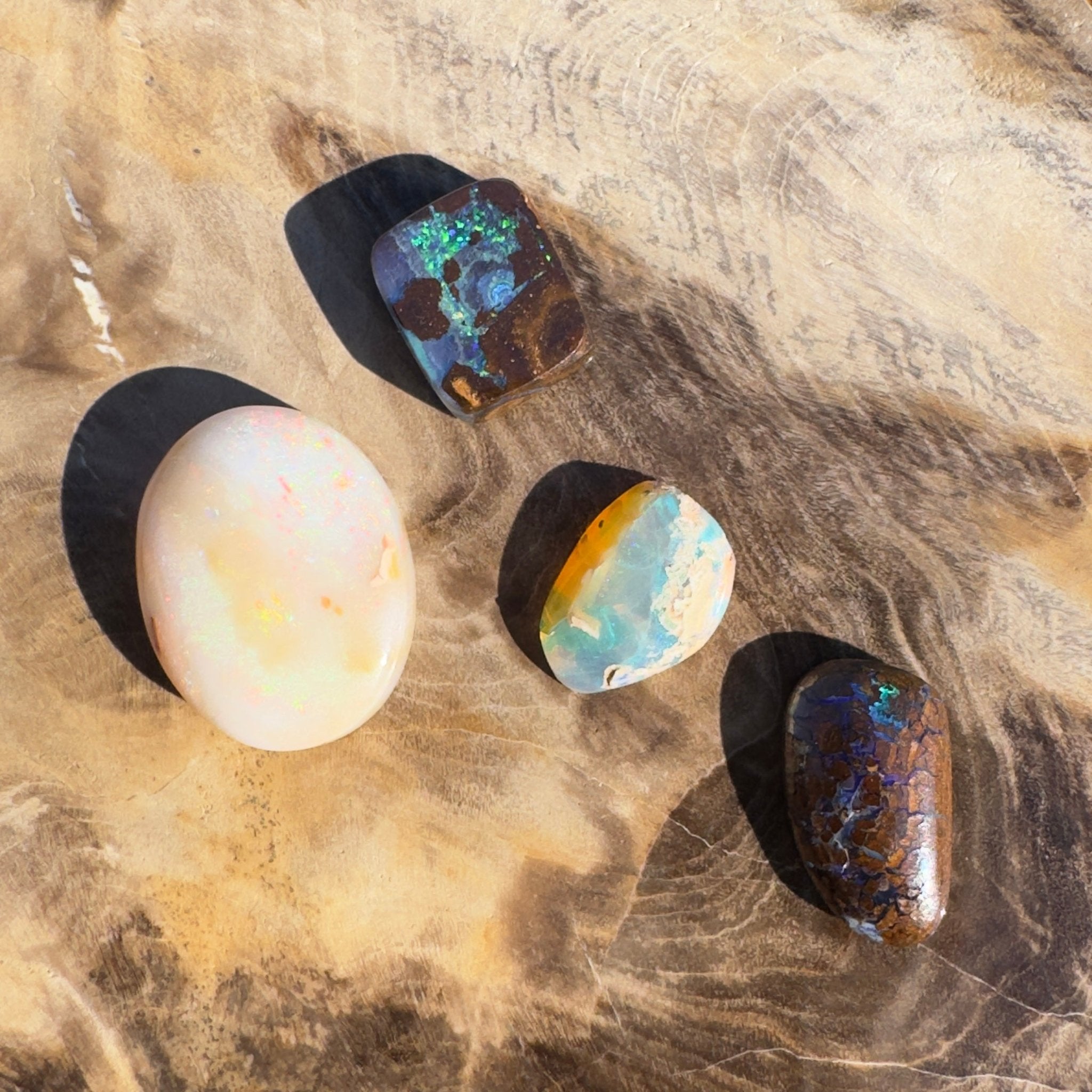12ct Parcel Queensland Boulder Opal | Solid Australian Opal | Hand-Cut
