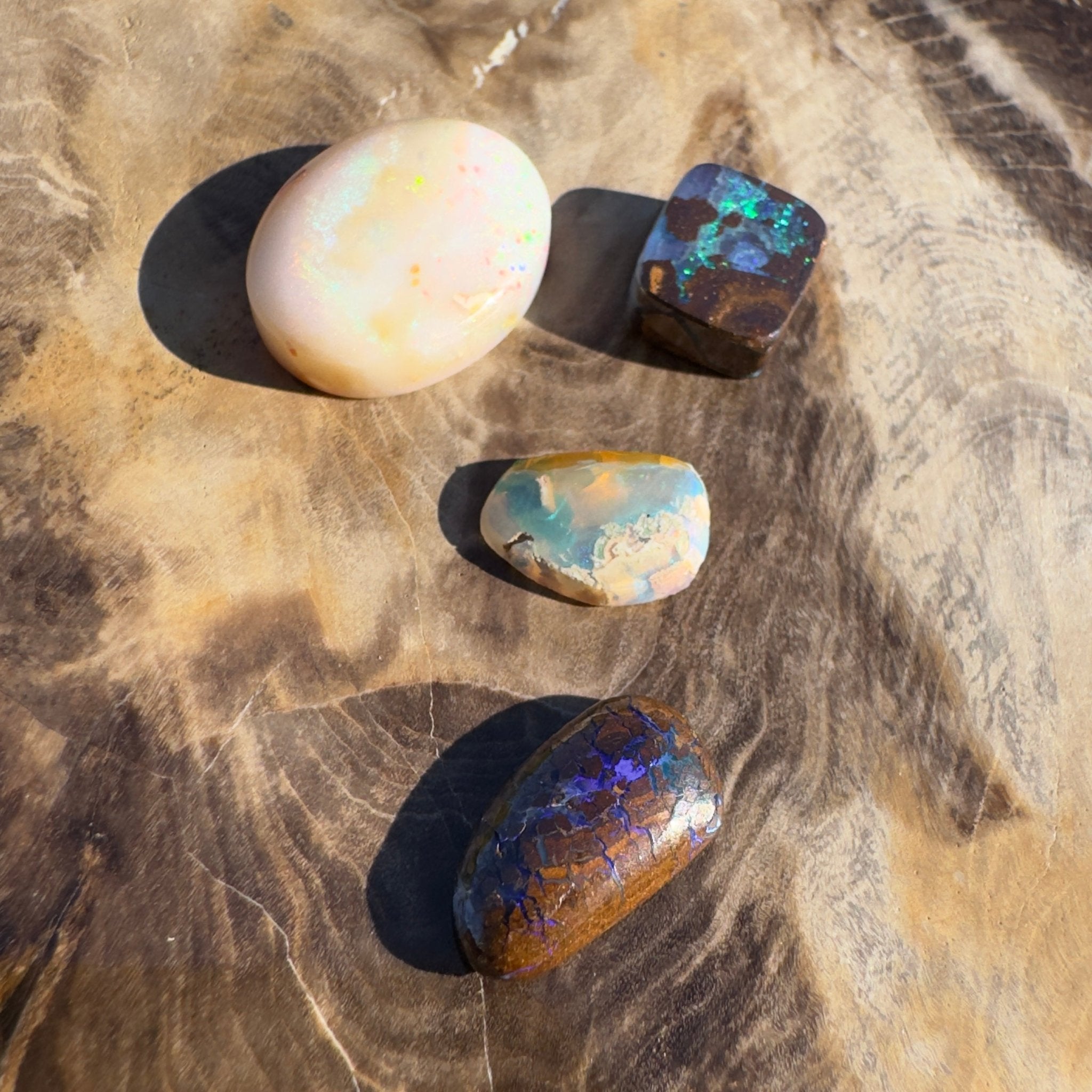 12ct Parcel Queensland Boulder Opal | Solid Australian Opal | Hand-Cut
