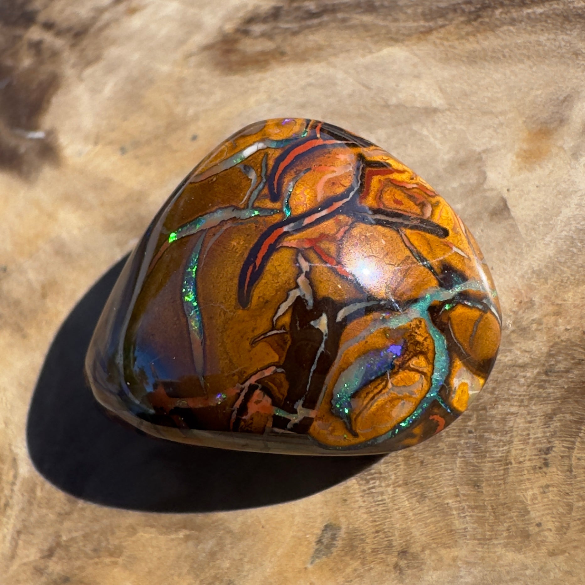 12ct Queensland Boulder Opal | Solid Australian Opal