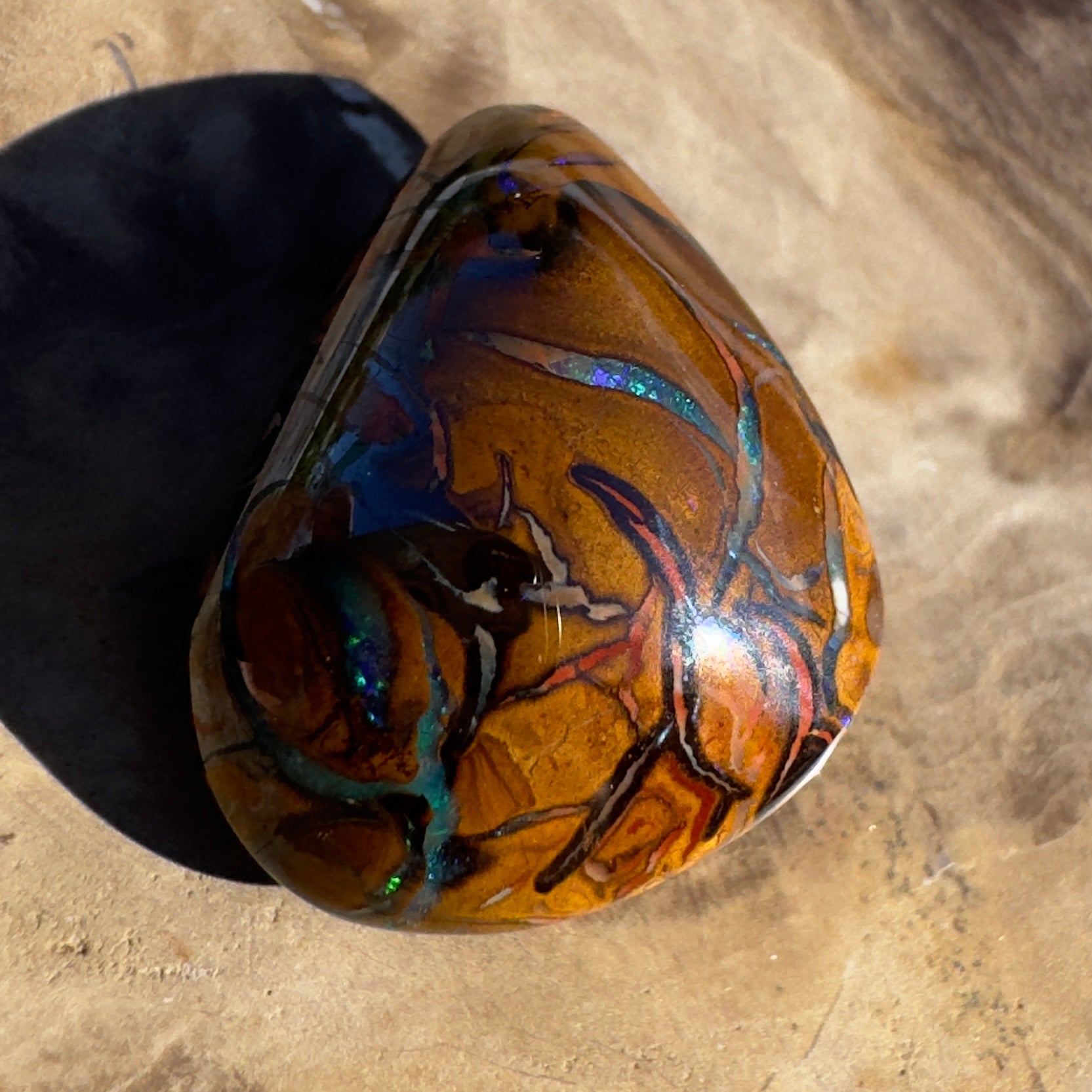12ct Queensland Boulder Opal | Solid Australian Opal