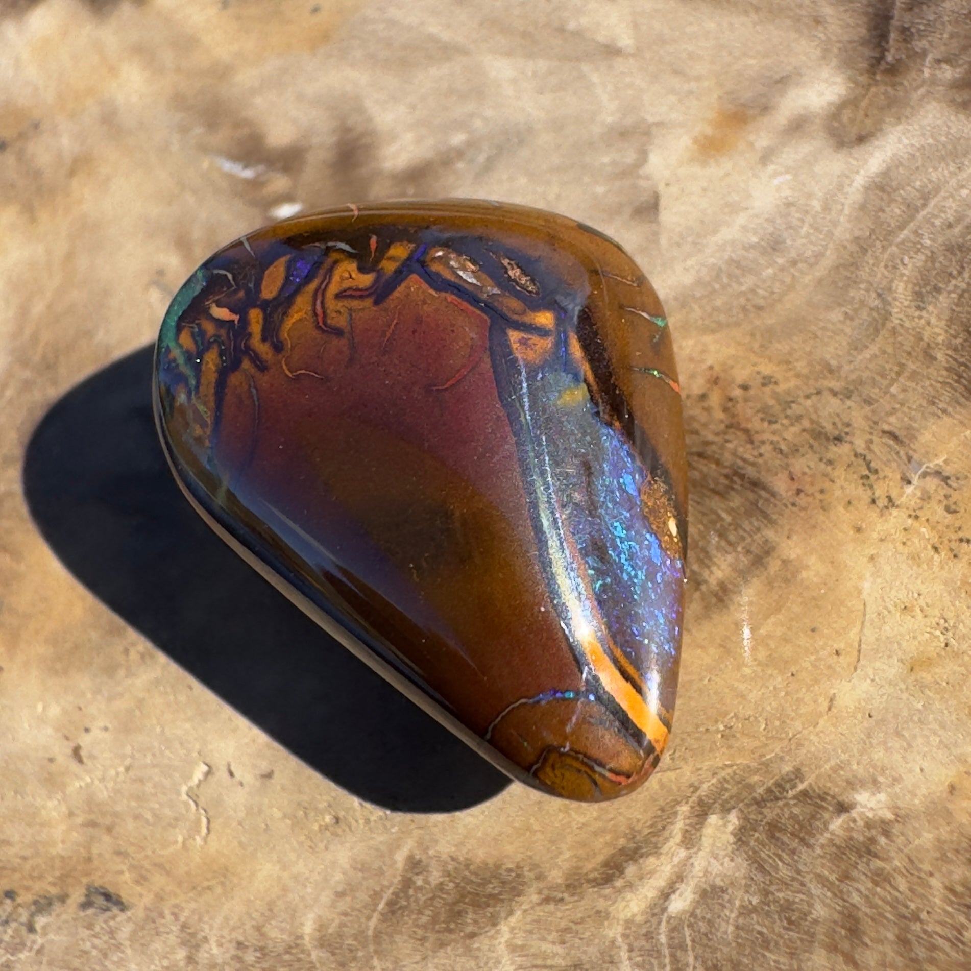 12ct Queensland Boulder Opal | Solid Australian Opal