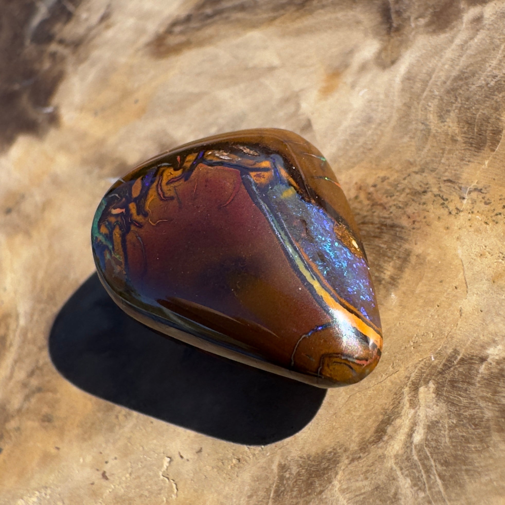 12ct Queensland Boulder Opal | Solid Australian Opal