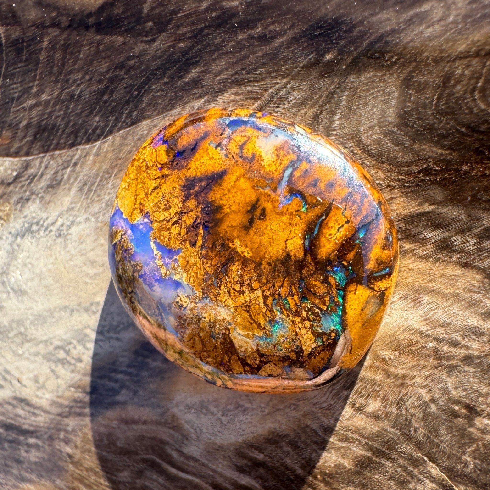 13.9ct Queensland Boulder Opal | Solid Australian Opal | Hand-Cut