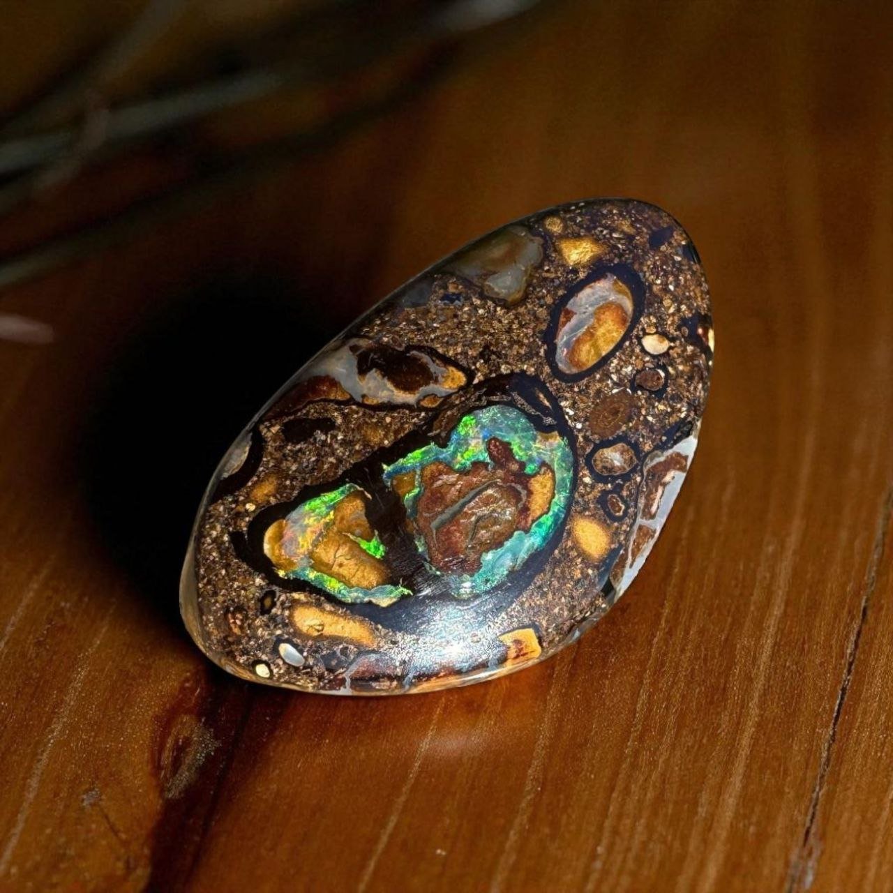 13.9ct Solid Queensland Boulder Opal
